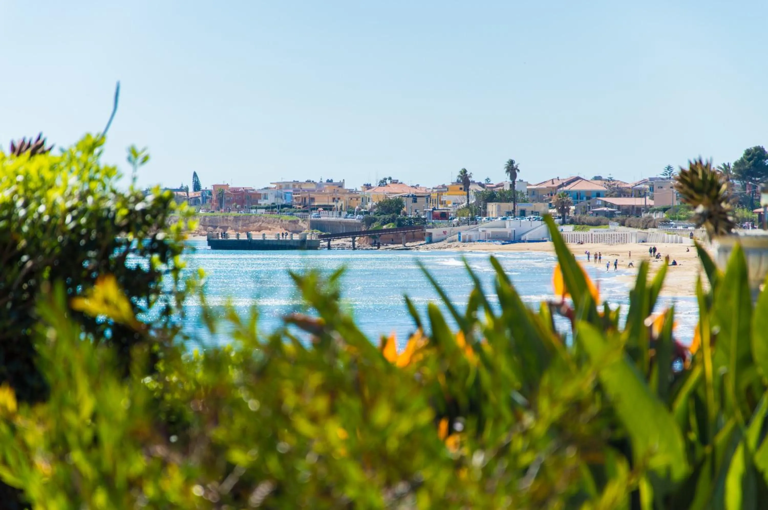 Beach in B&B La terrazza sul mare