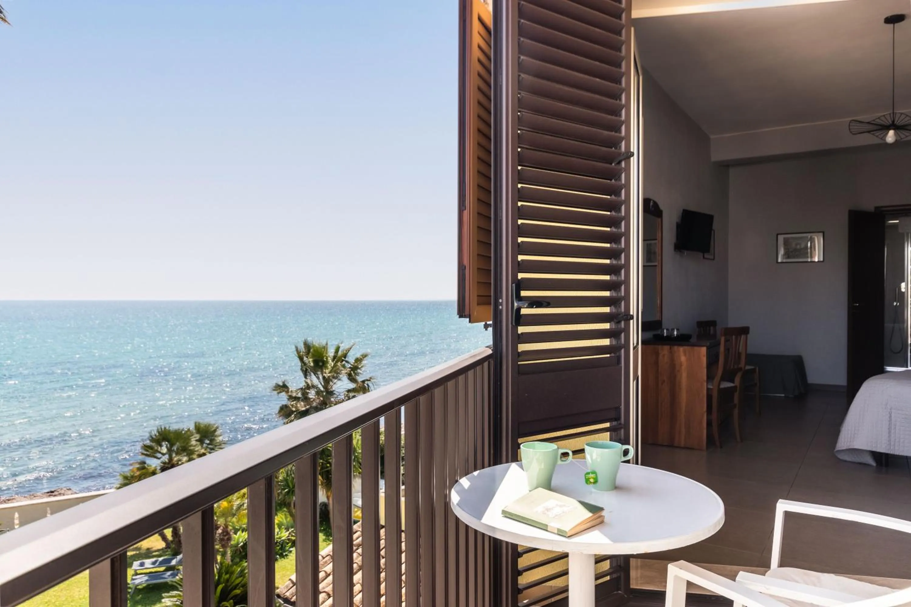 Balcony/Terrace in B&B La terrazza sul mare