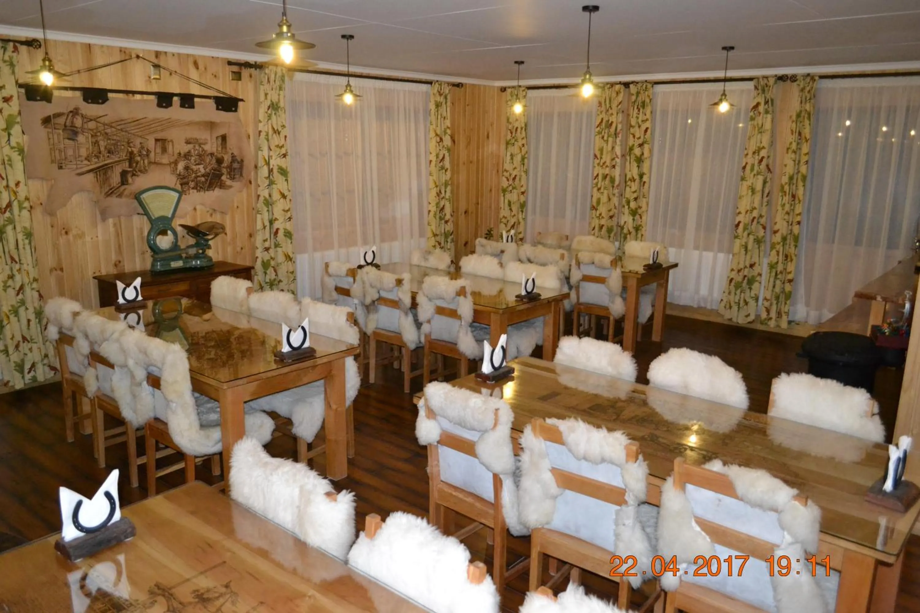 Living room in Hotel Estancia El Ovejero Patagónico