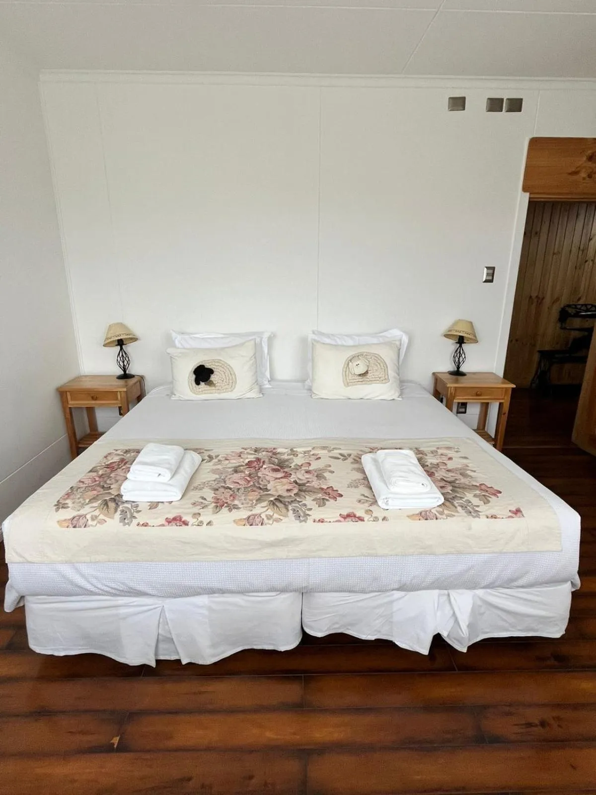 Bed in Hotel Estancia El Ovejero Patagónico