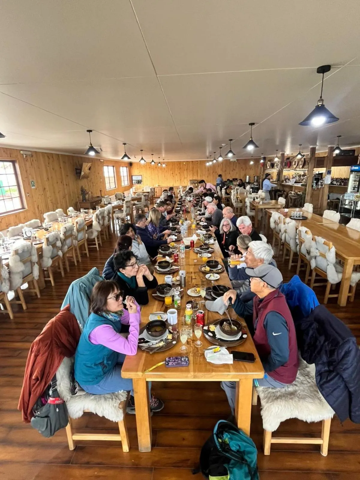 Restaurant/places to eat in Hotel Estancia El Ovejero Patagónico