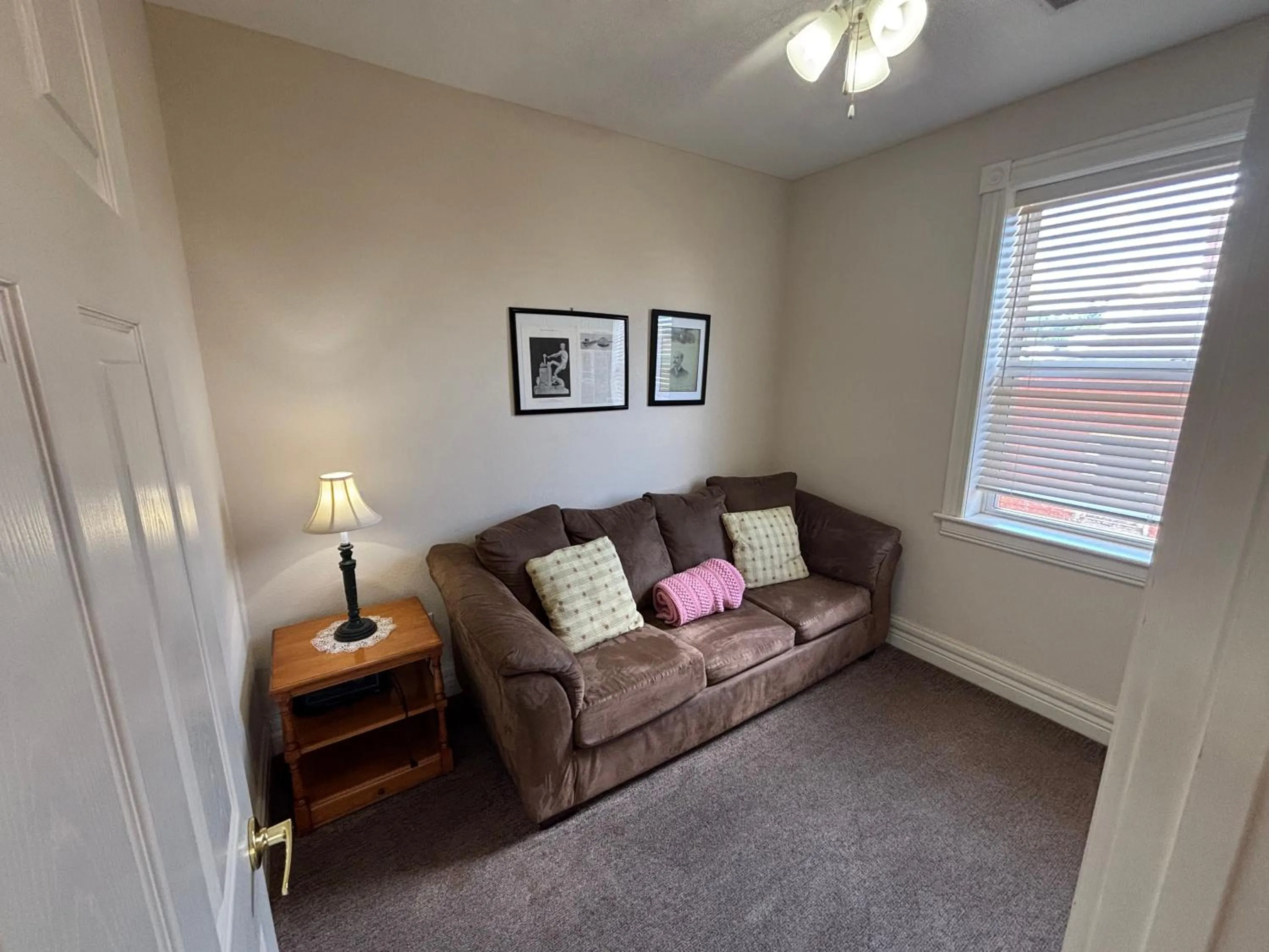 Living room in Hermann Crown Suites