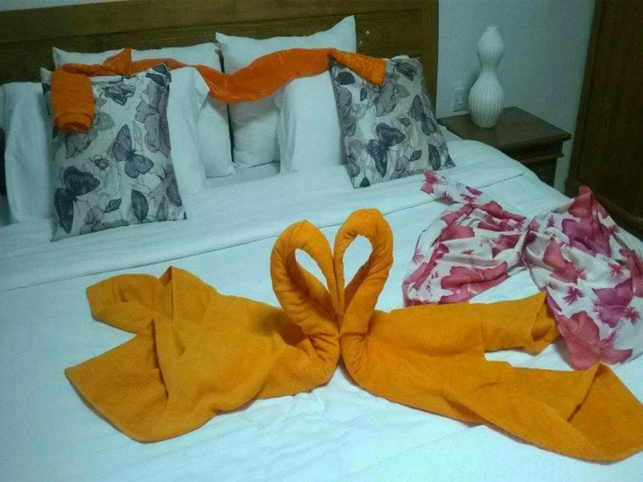 Decorative detail, Bed in Easy Stay Residence