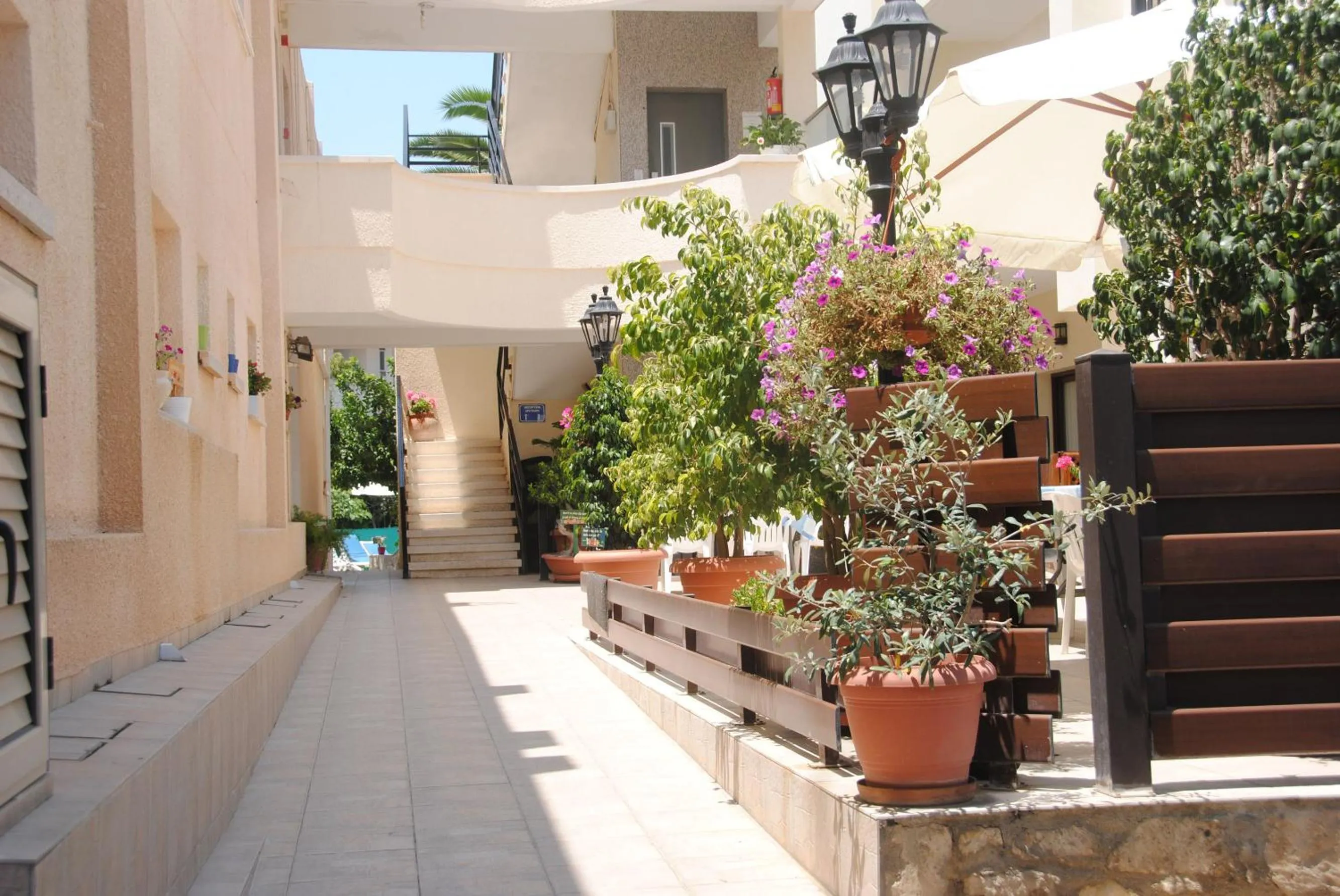 Property building in C & A Hotel Apartments