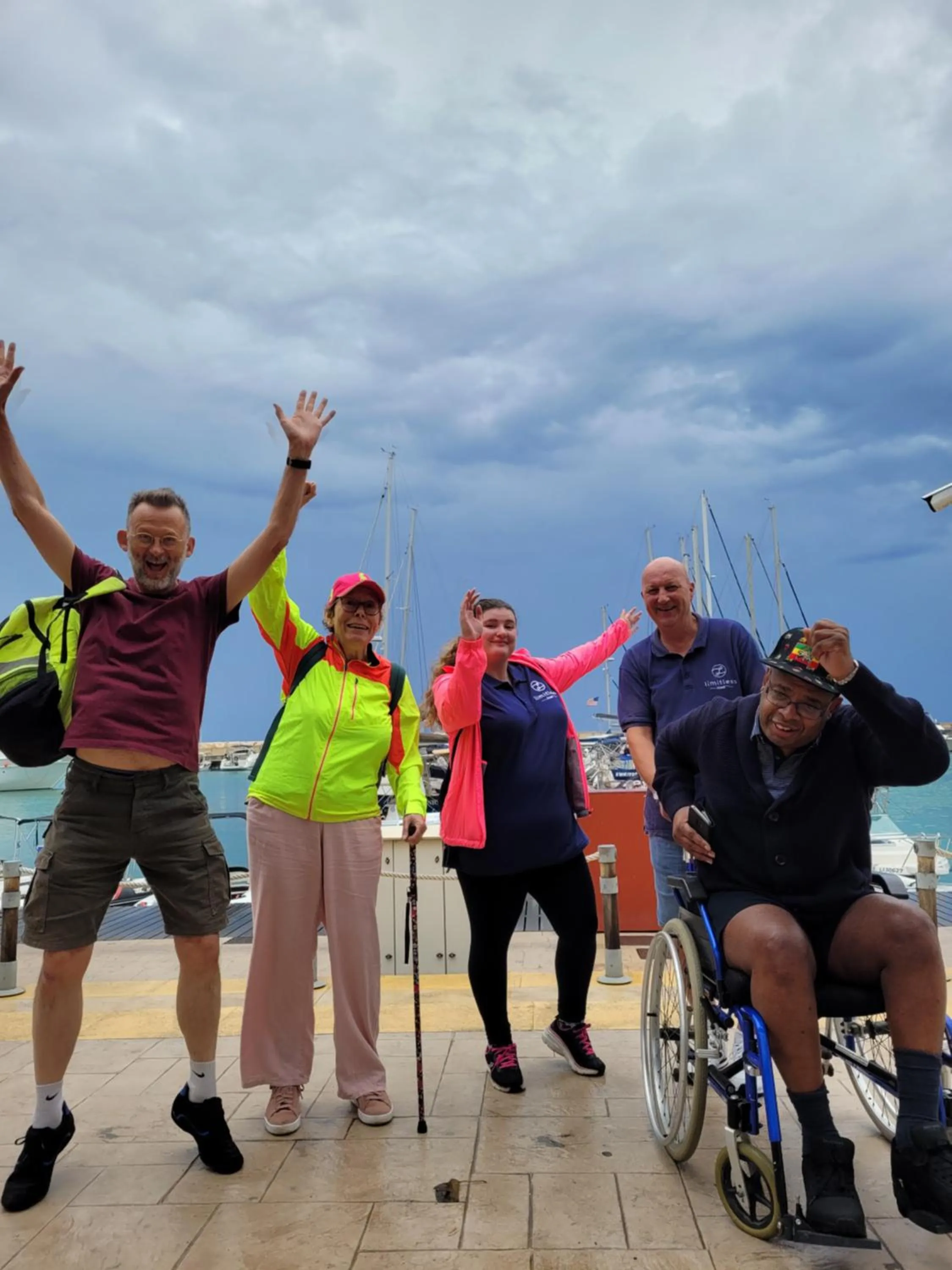 group of guests in C & A Hotel Apartments