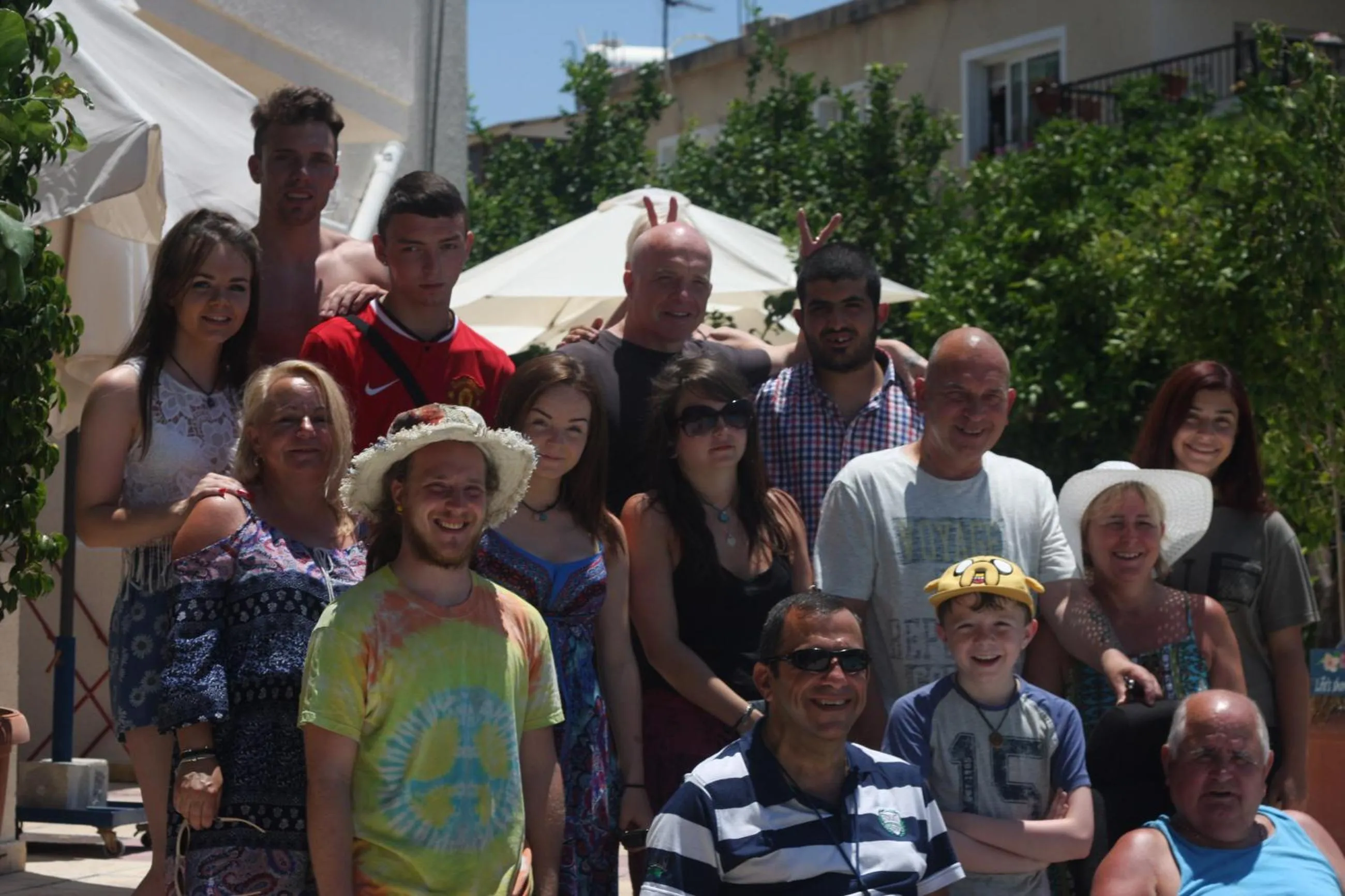 group of guests in C & A Hotel Apartments