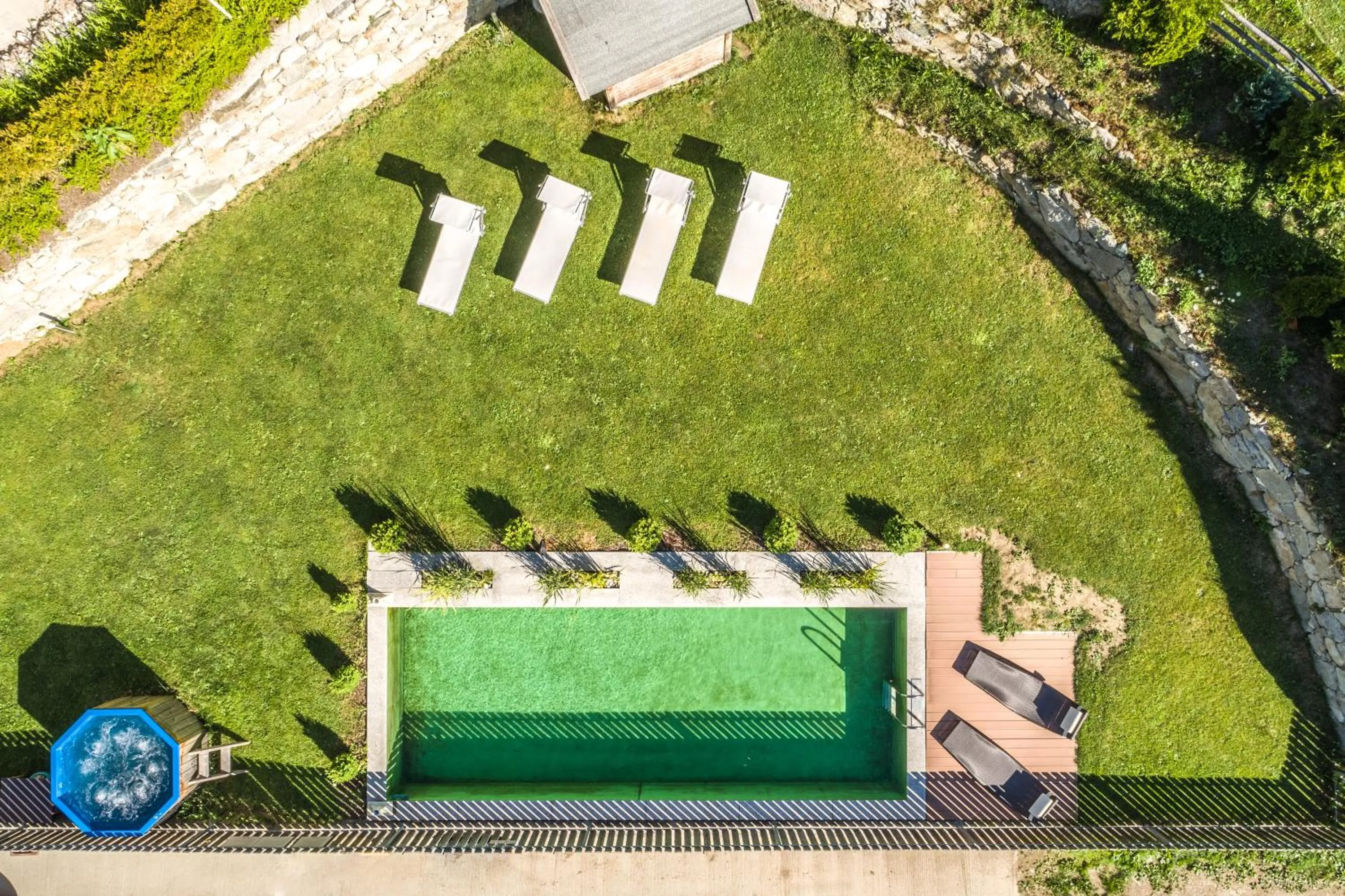 Swimming pool in XL Appartements Steinhaus