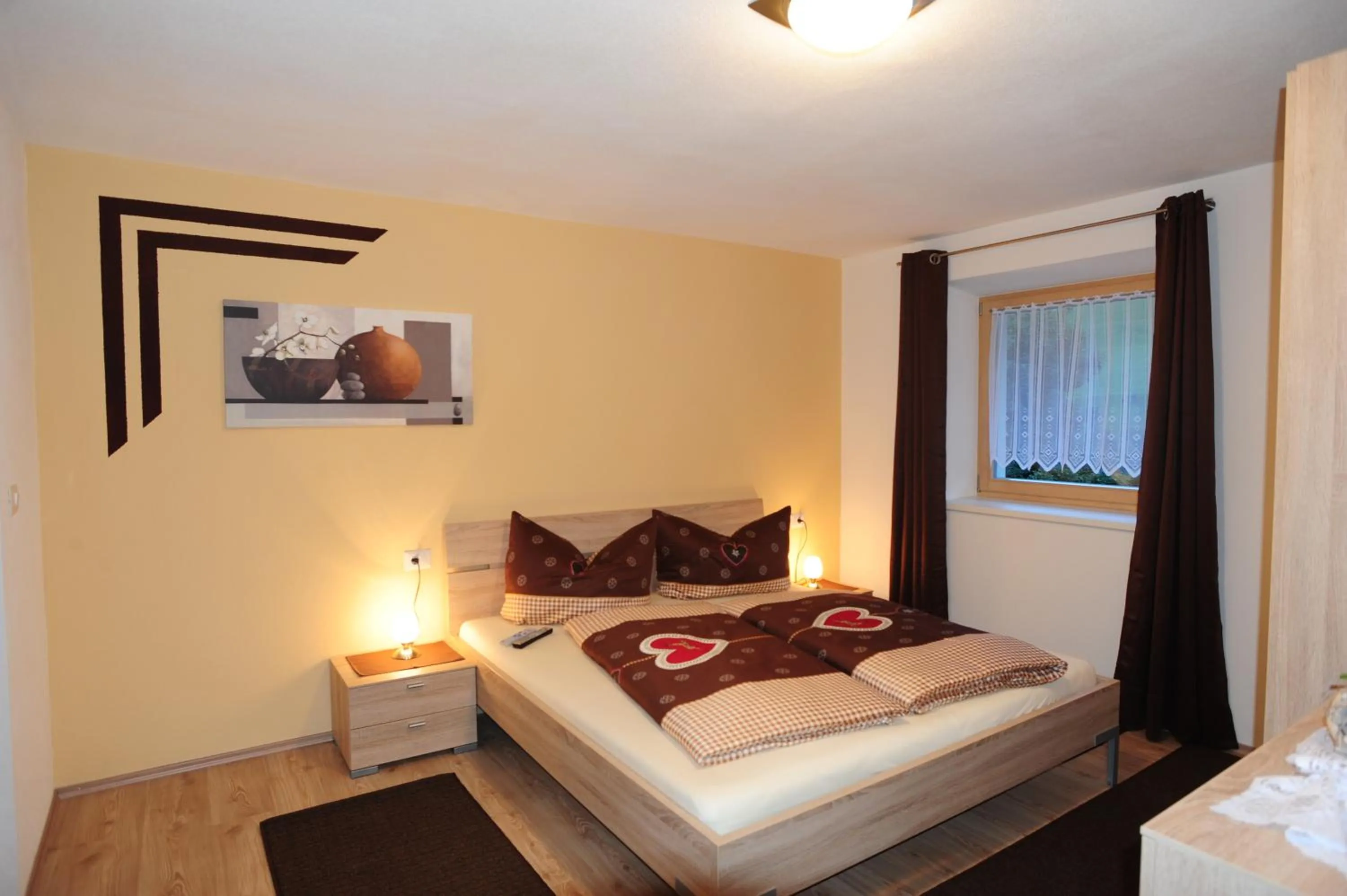 Bedroom, Bed in XL Appartements Steinhaus