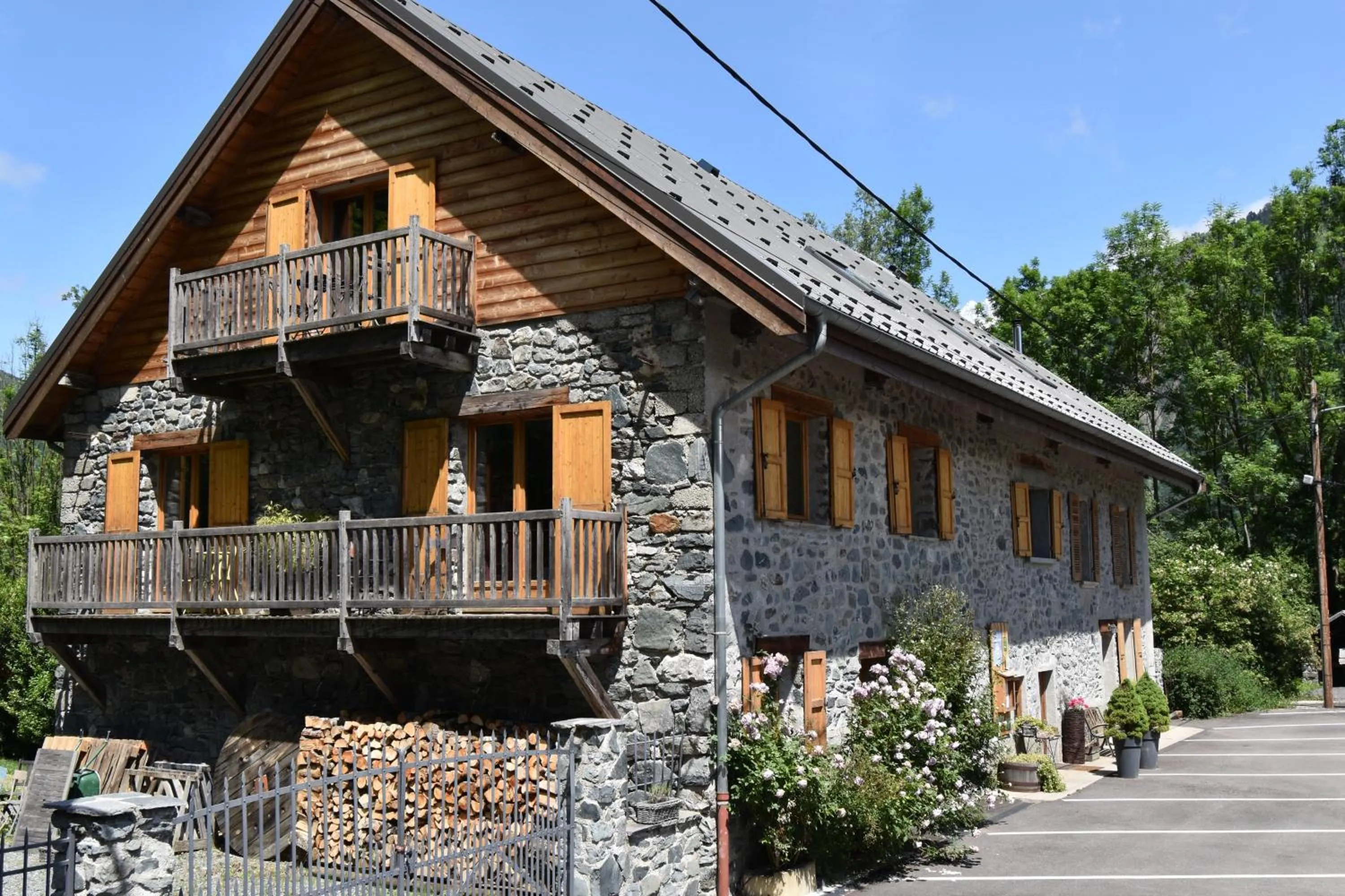 View (from property/room) in La Clé des Bois