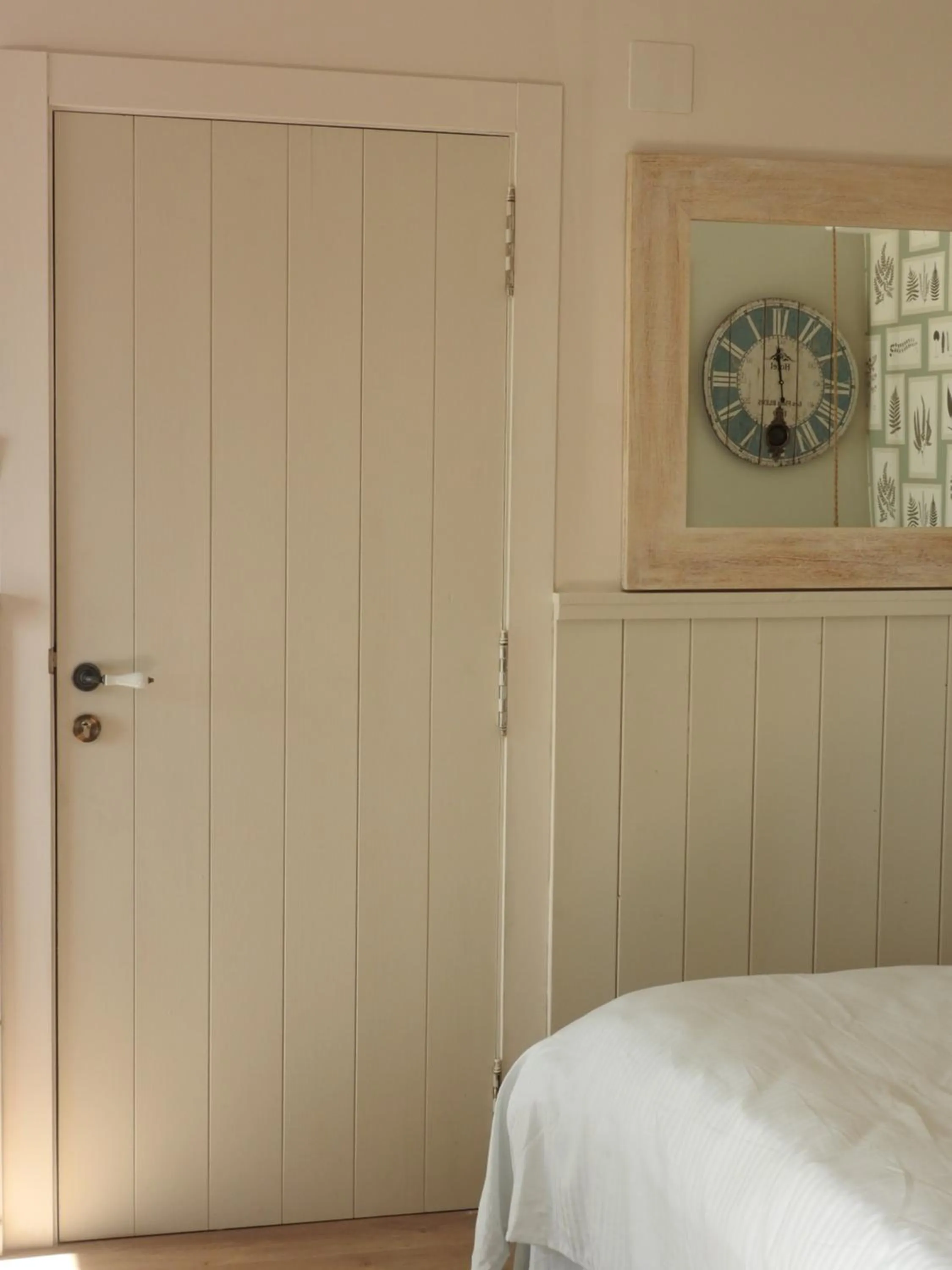 Decorative detail, Bed in The Beach House Studios & Suites