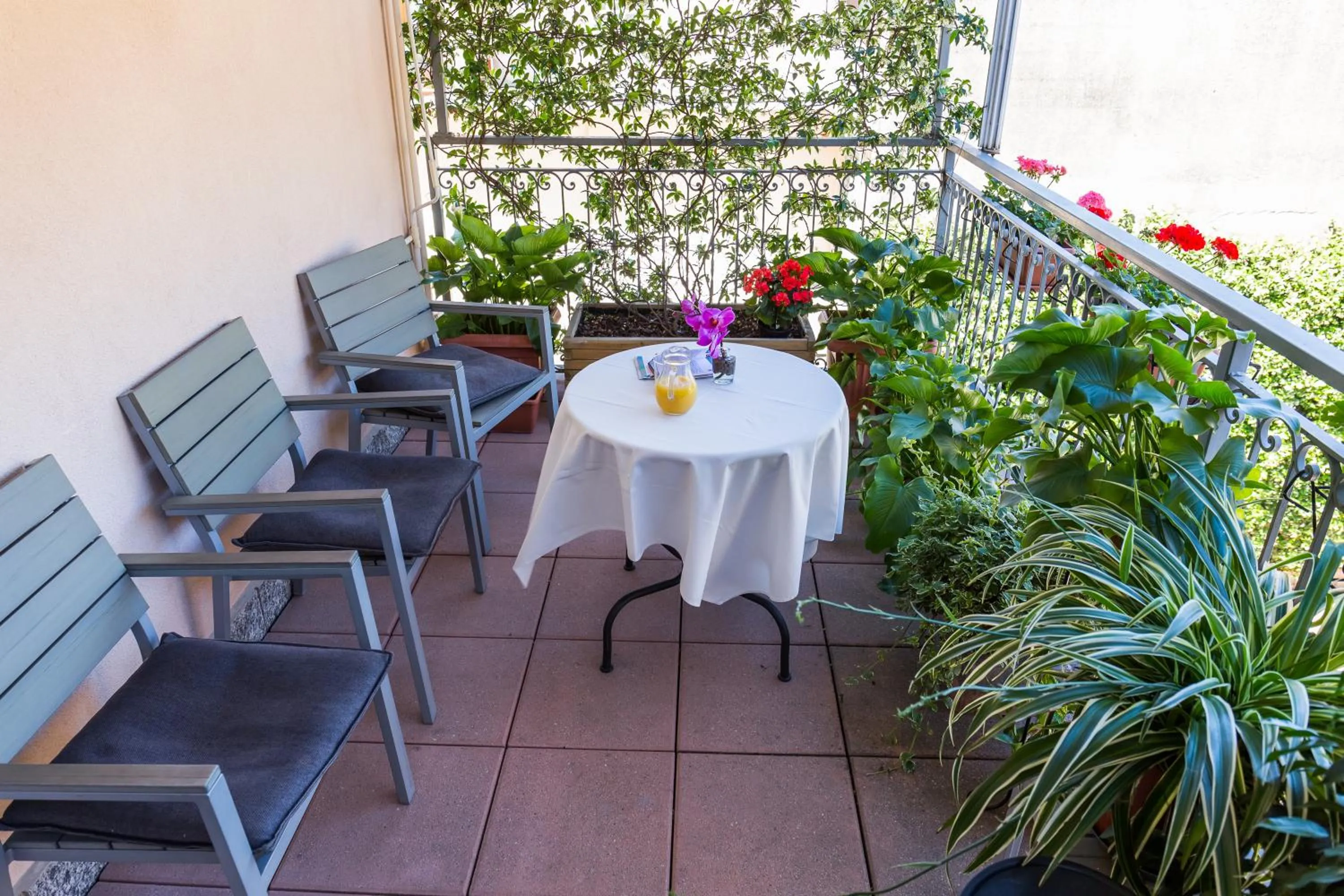 Balcony/Terrace in Affittacamere Polvara Trentuno