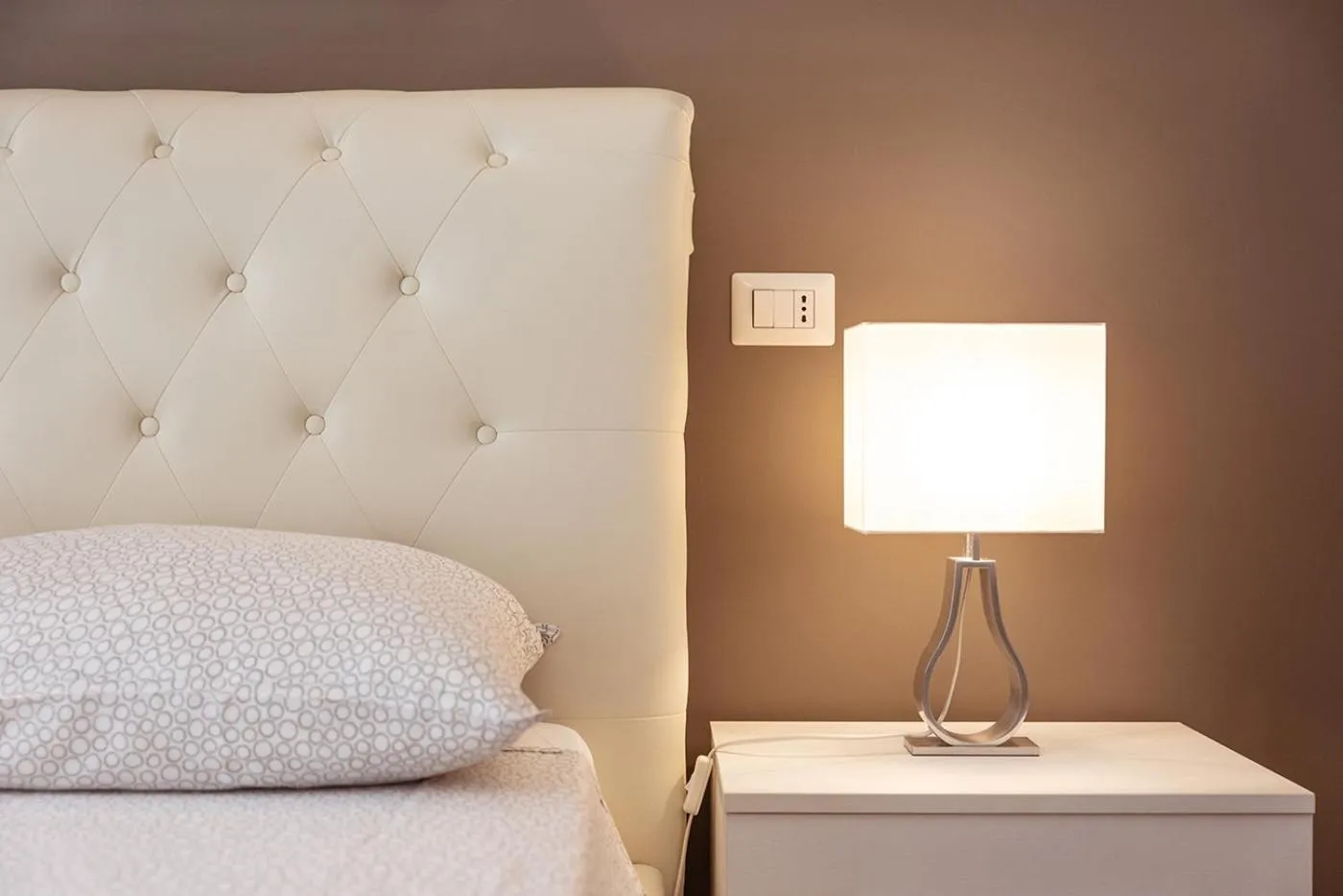 Bed in Central Vatican Rooms