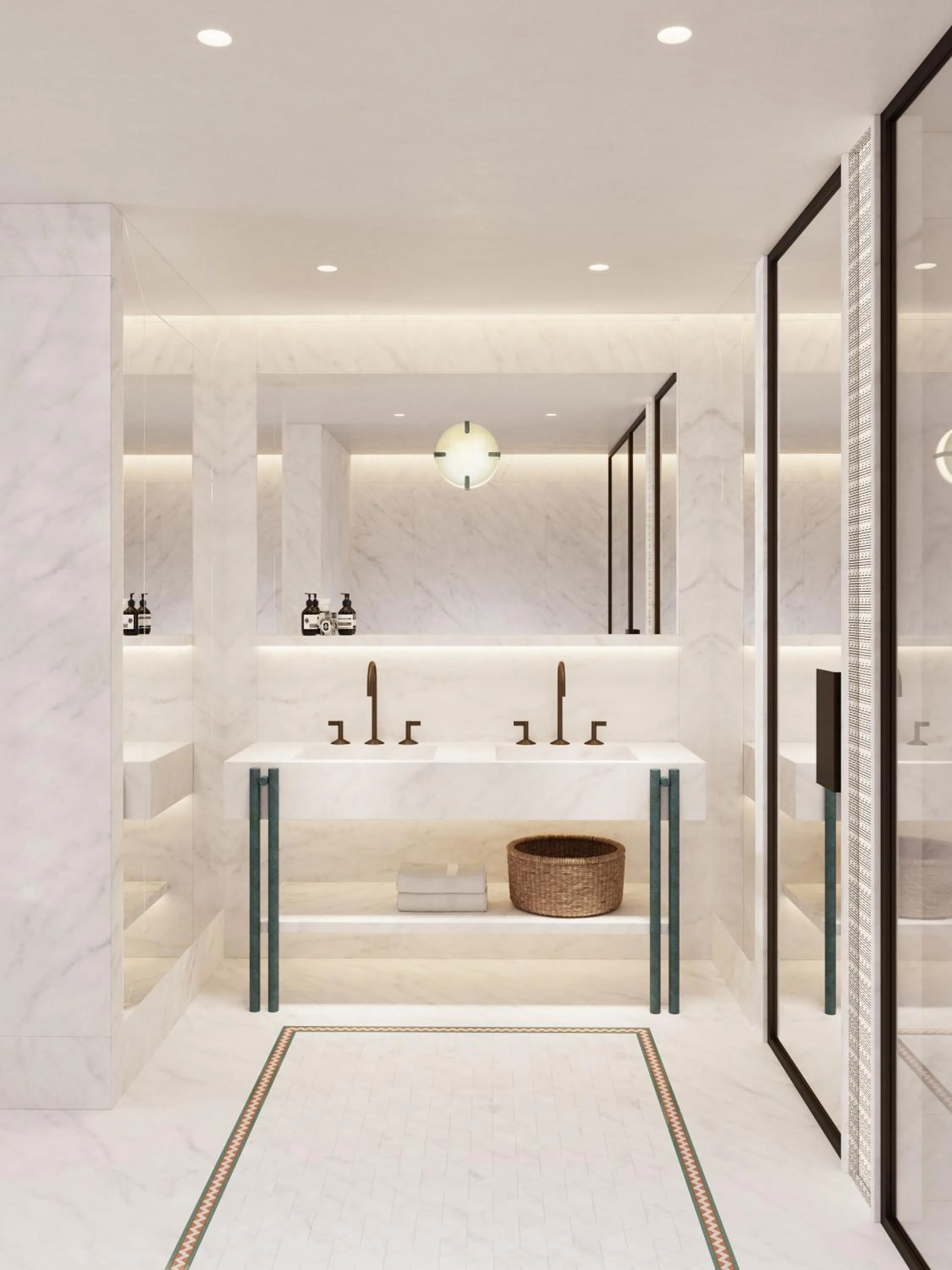 Shower in The View Rabat