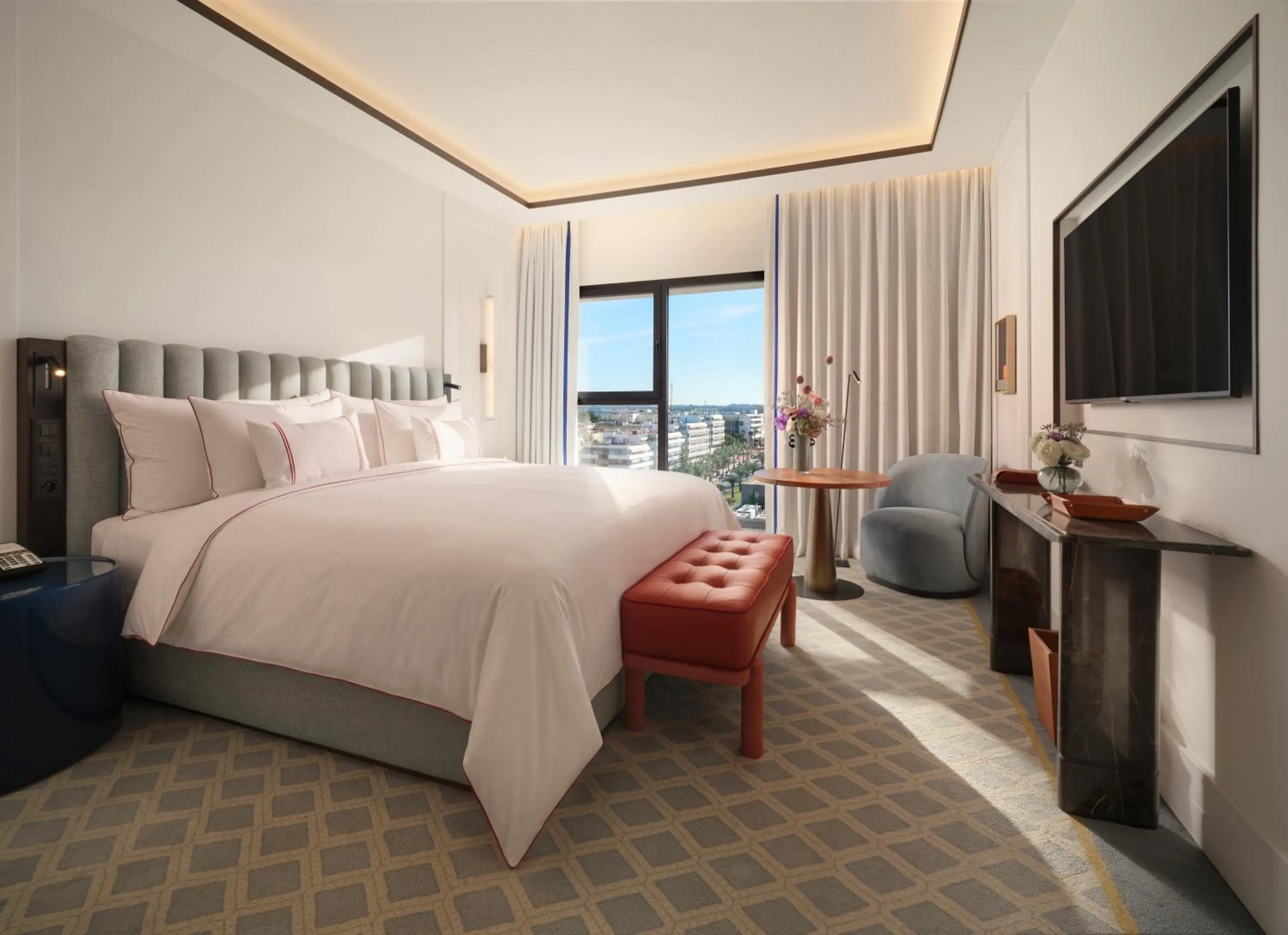 Bedroom, Bed in The View Rabat