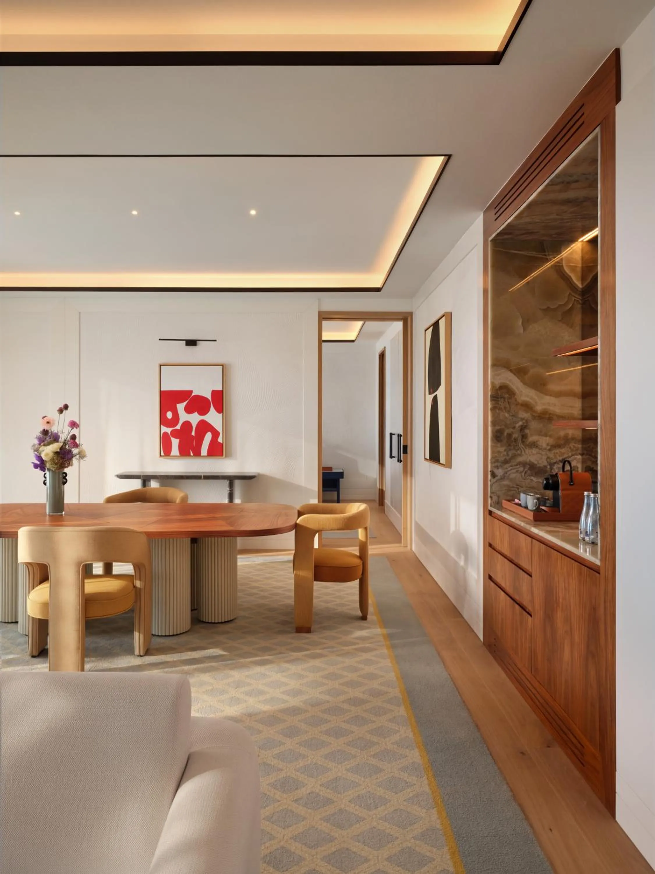 Living room in The View Rabat