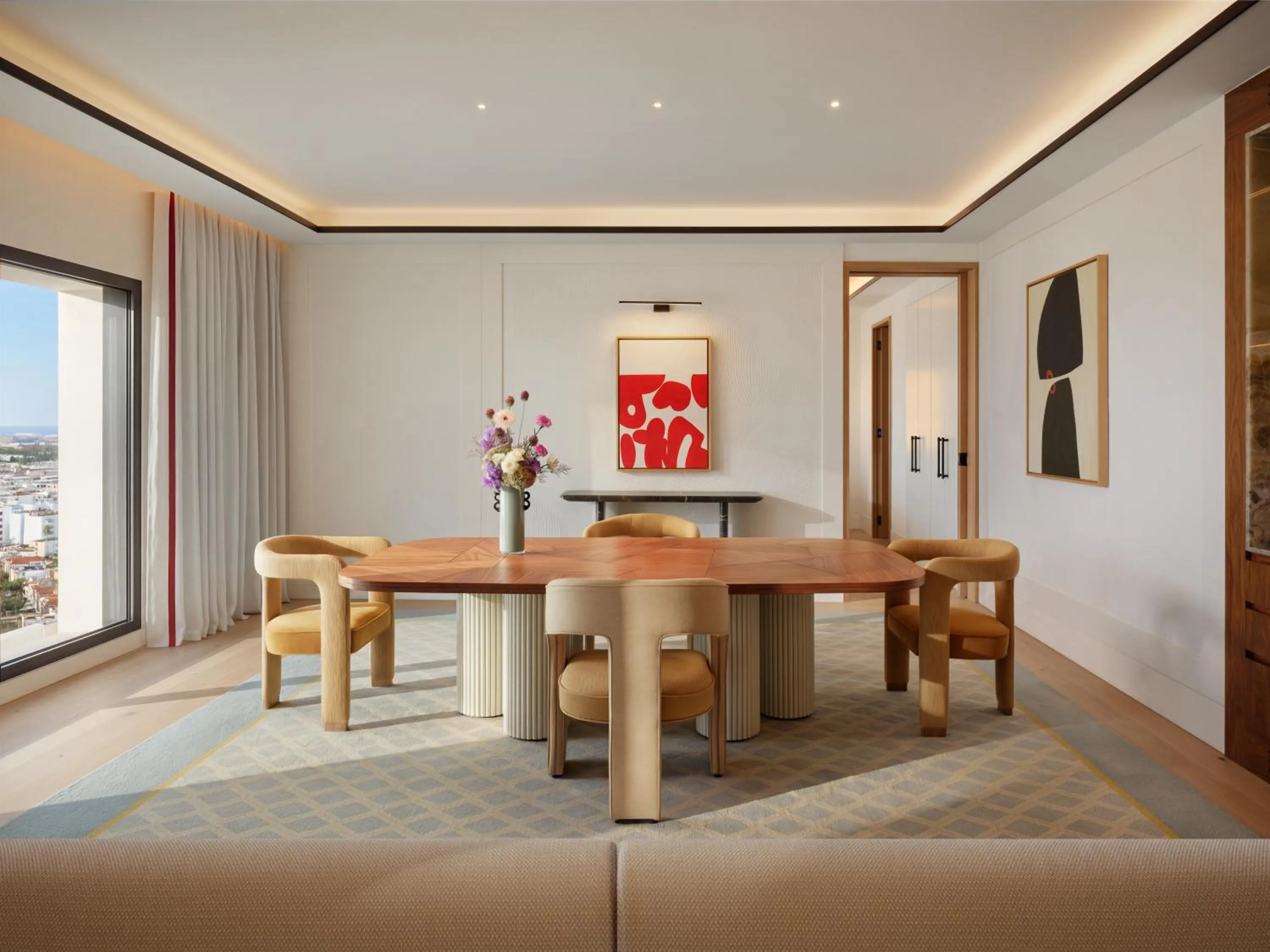 Living room in The View Rabat