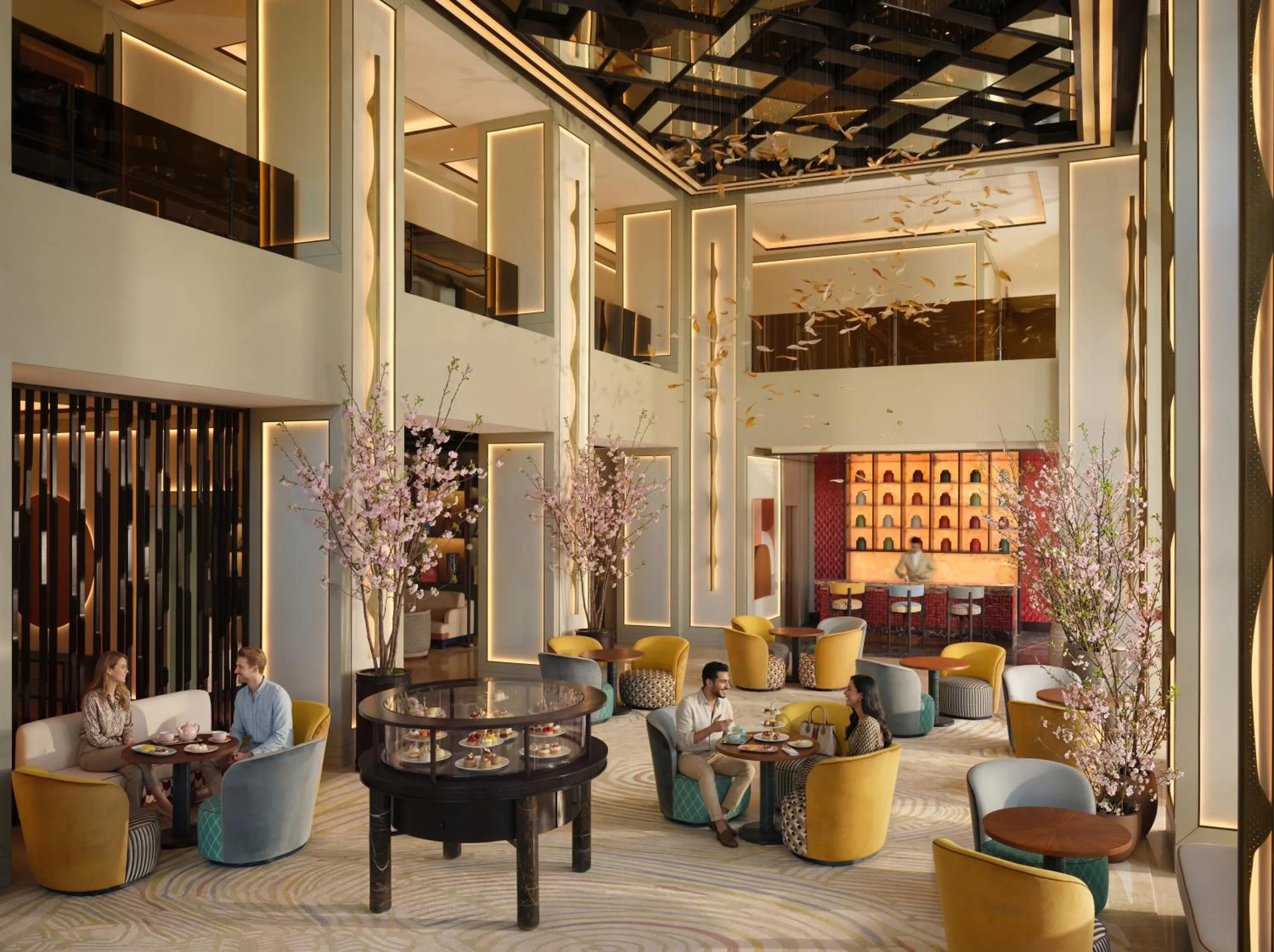 Living room in The View Rabat