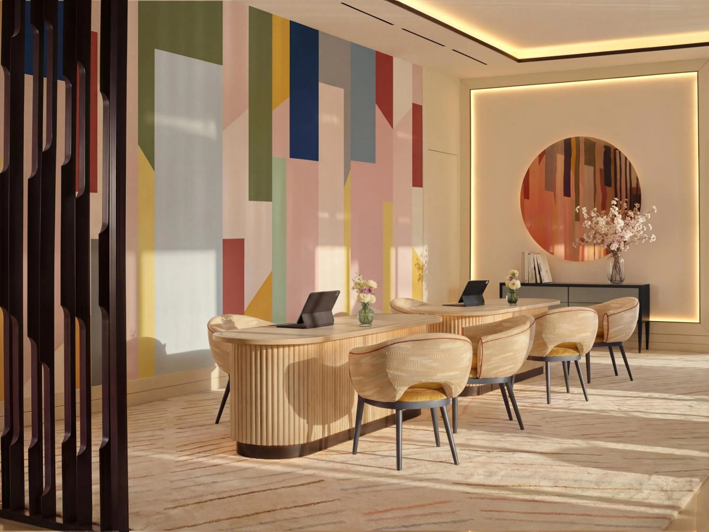 Living room in The View Rabat