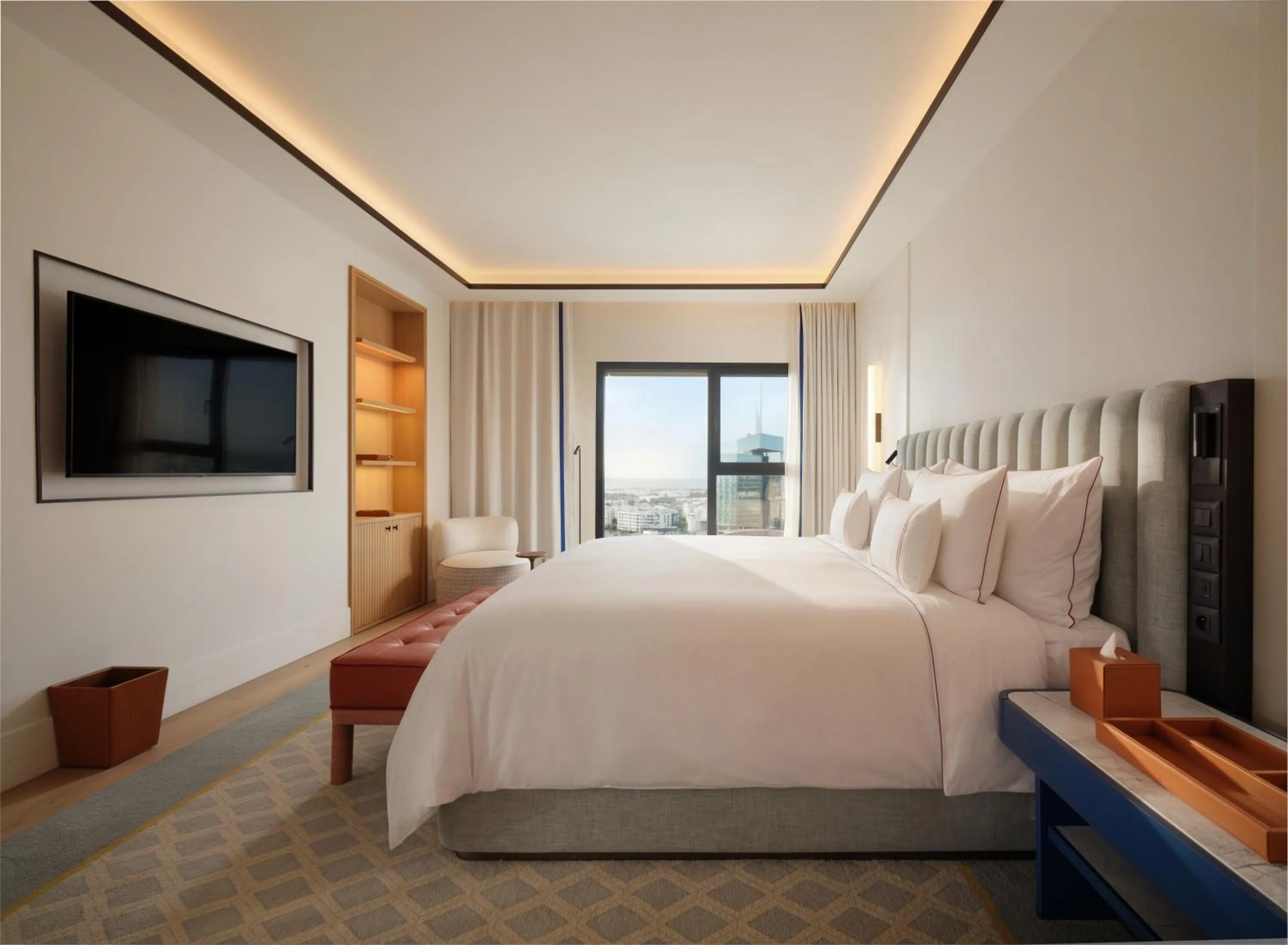 Bedroom, Bed in The View Rabat