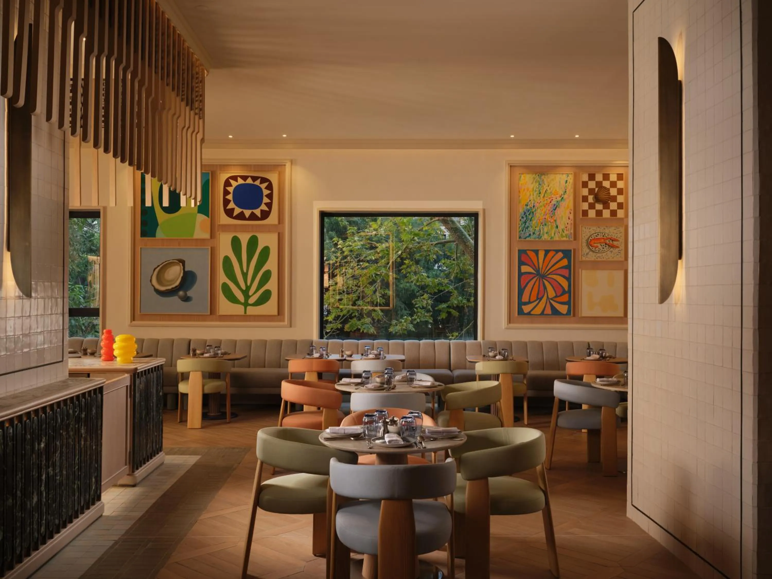 Restaurant/places to eat in The View Rabat