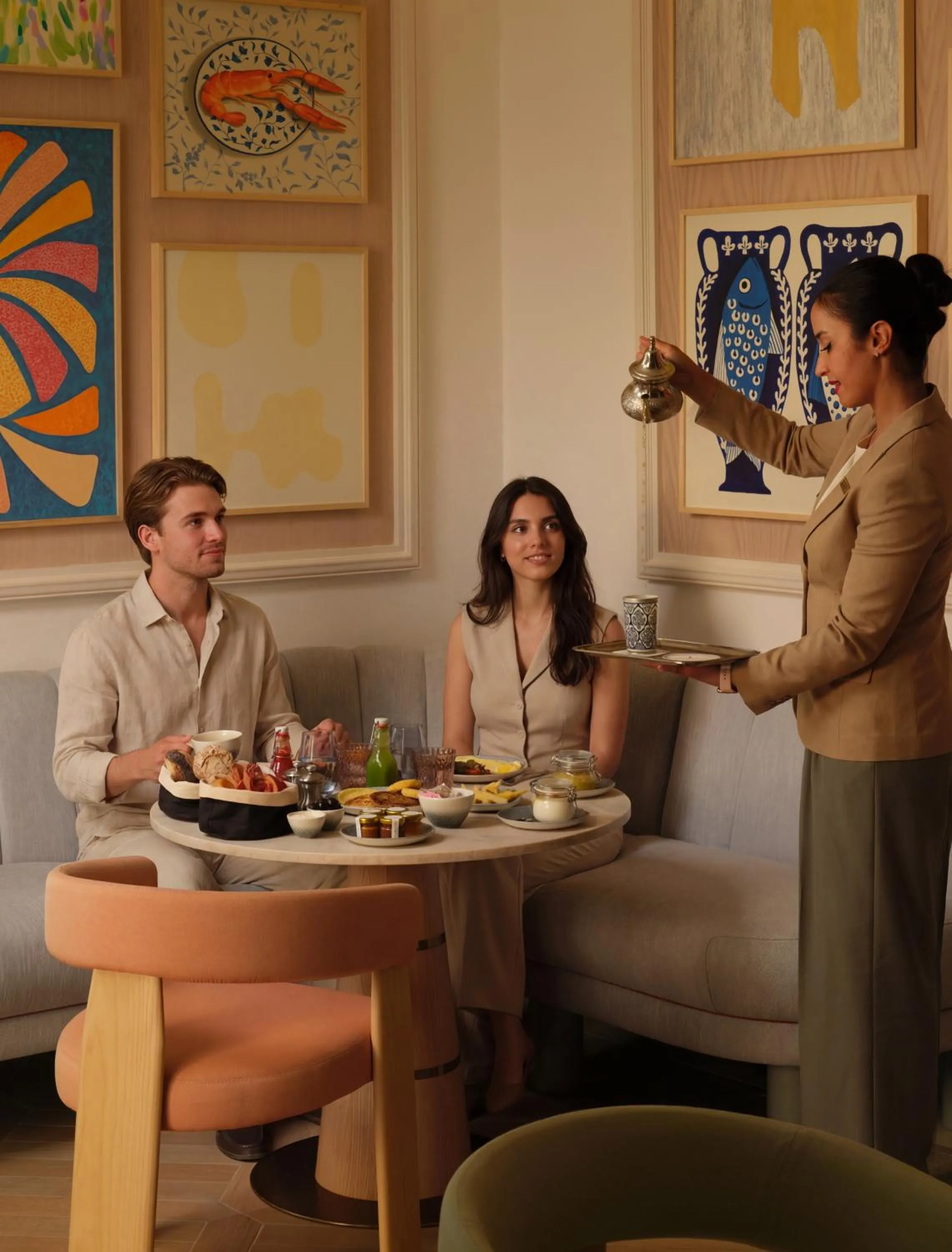 Restaurant/places to eat in The View Rabat