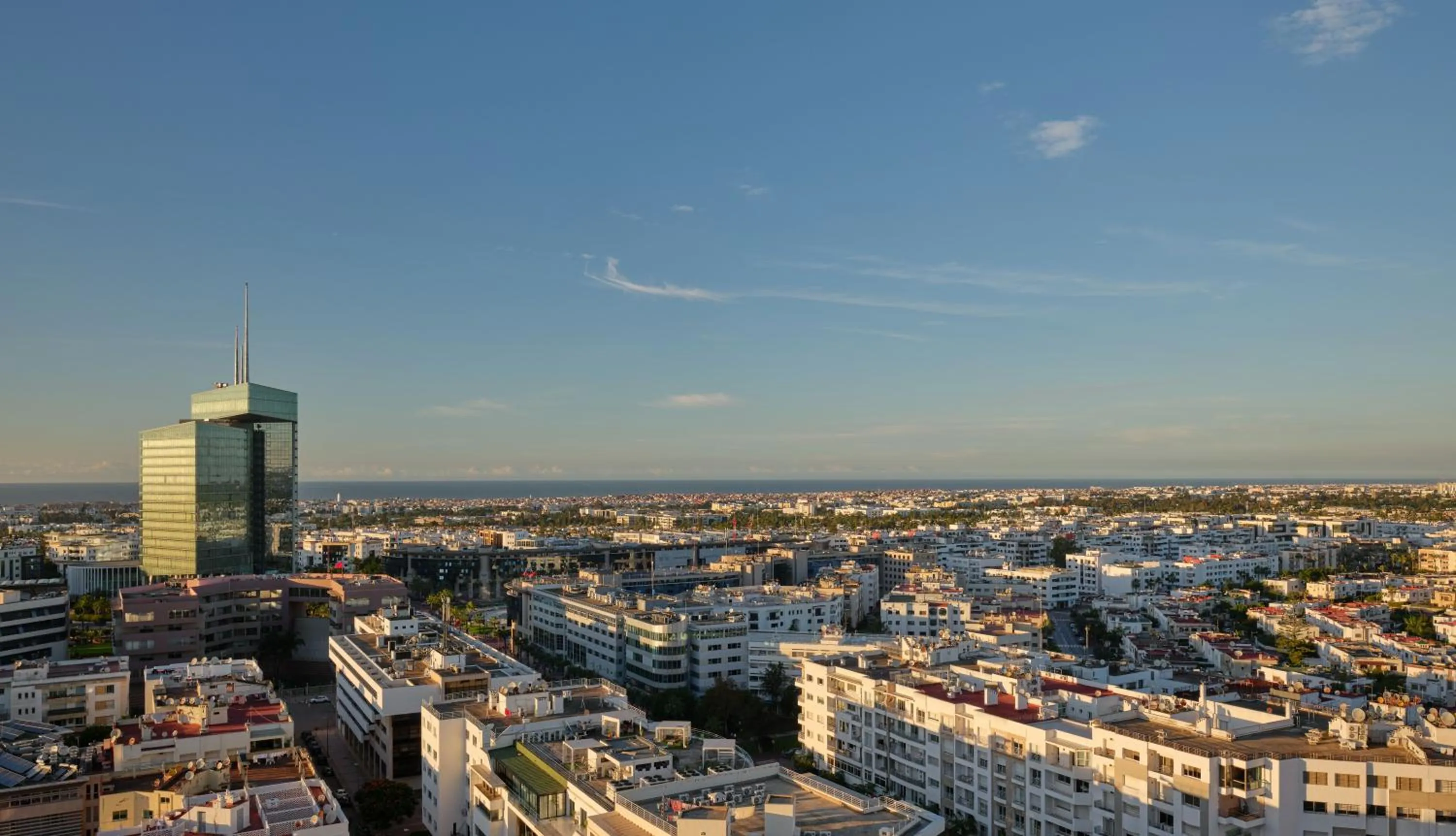 Bird's eye view in The View Rabat