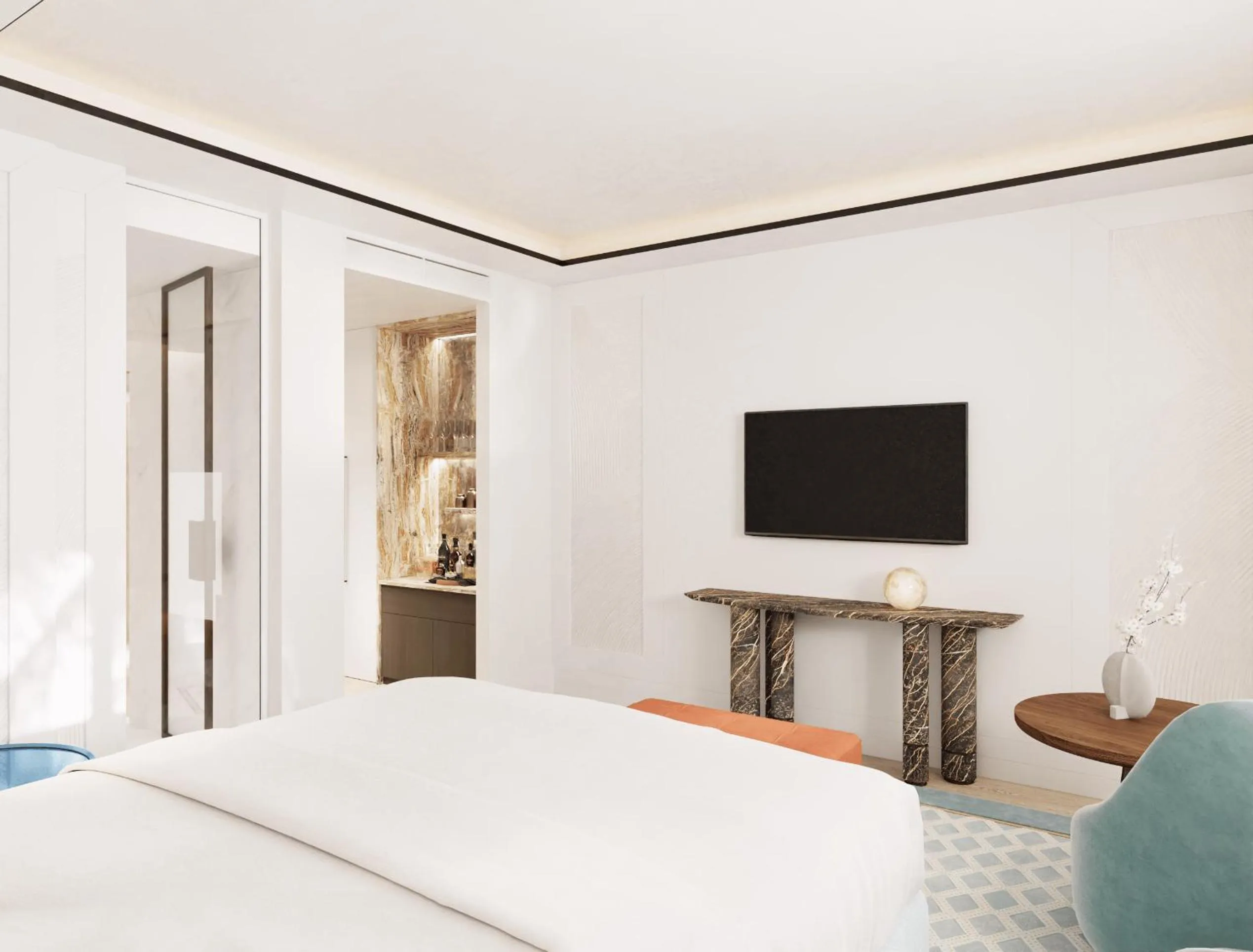 Bedroom in The View Rabat