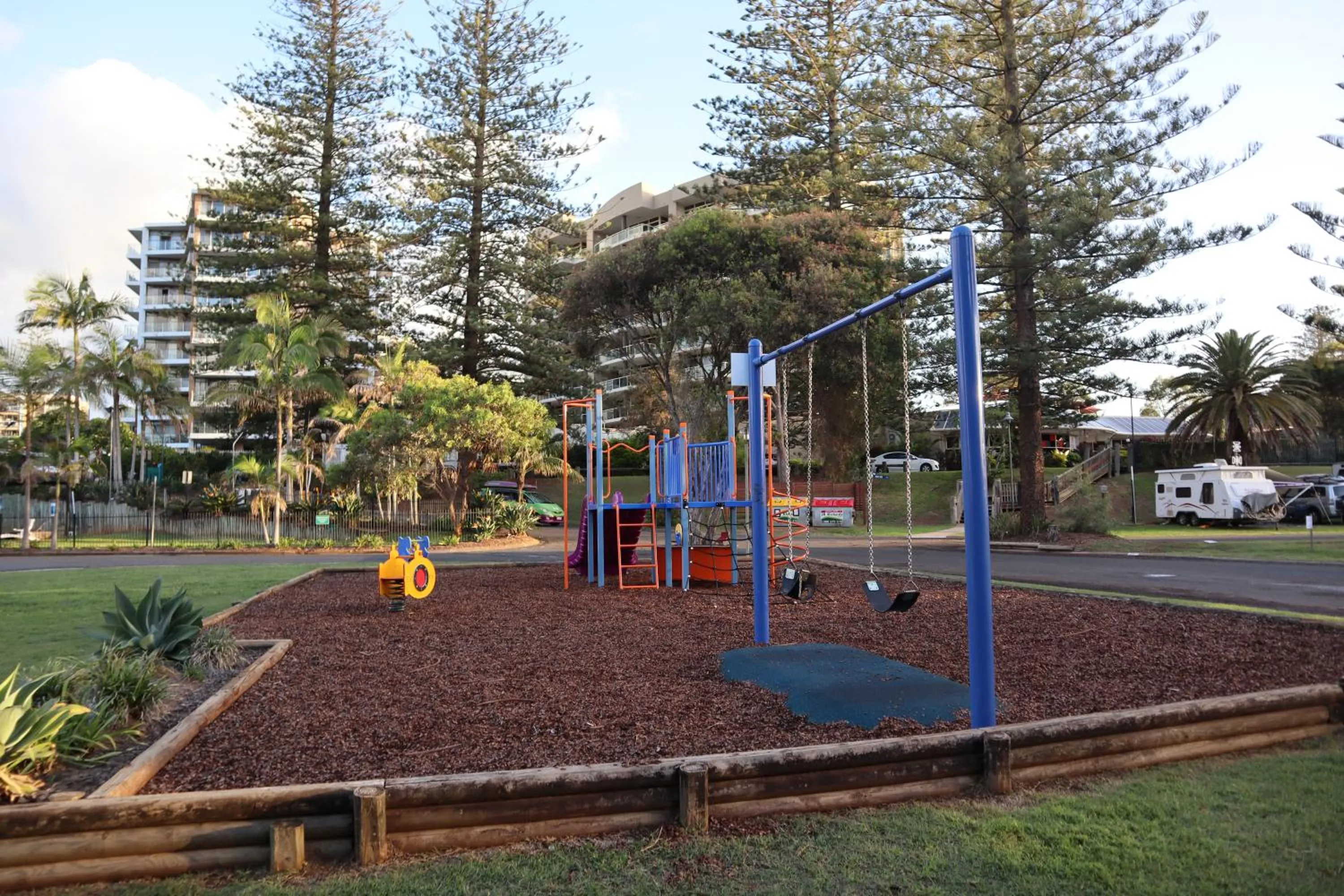 Area and facilities in NRMA Port Macquarie Breakwall Holiday Park