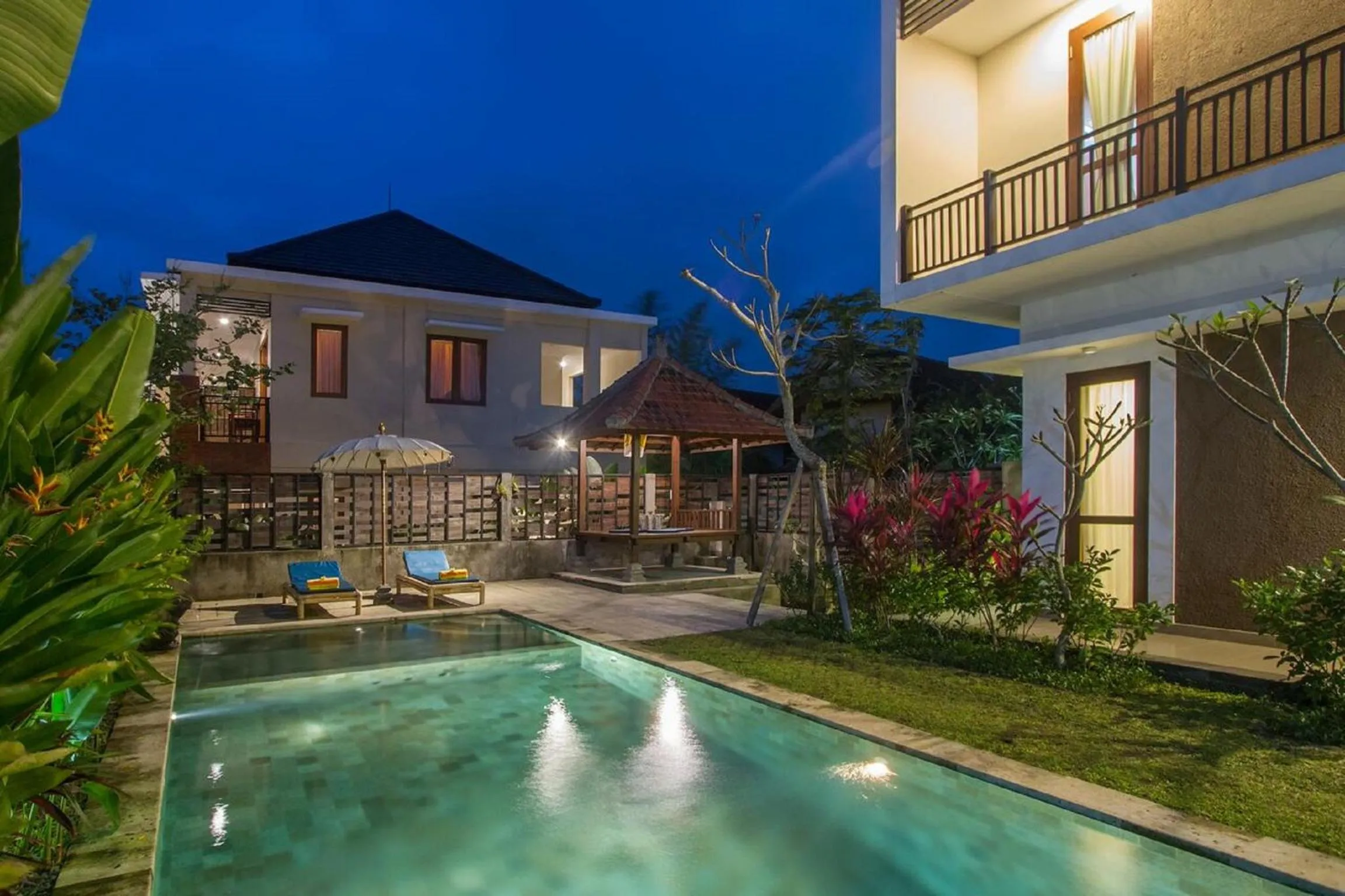 Pool view in Pondok Massas Ubud