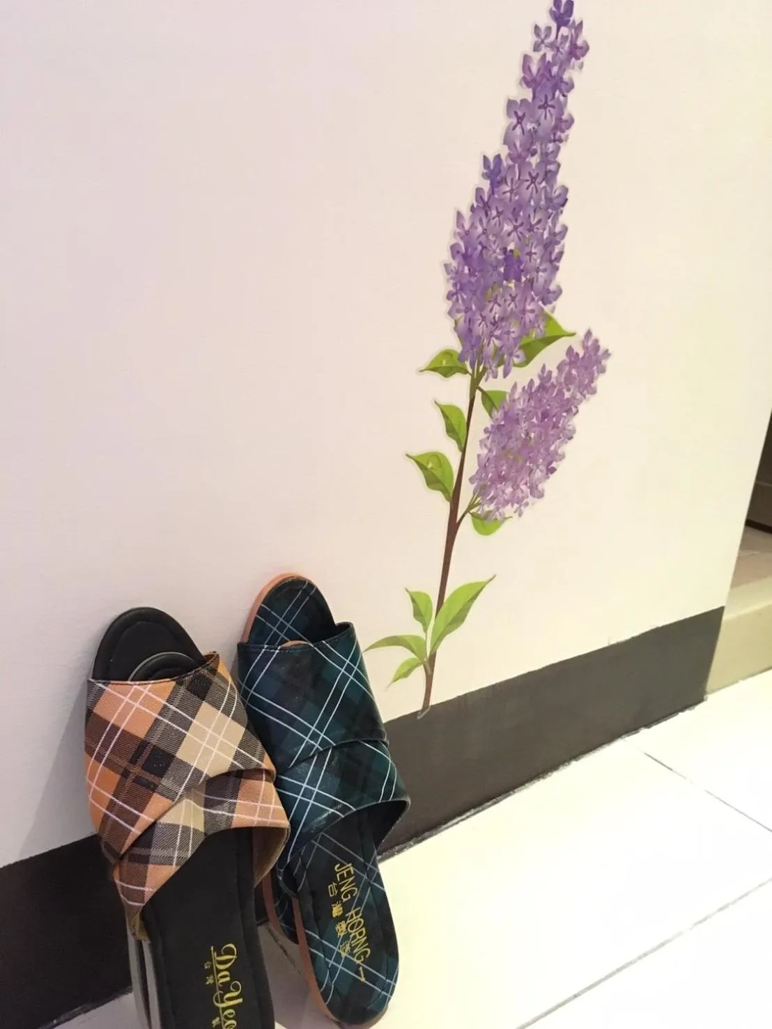 Decorative detail in HFun Hotel