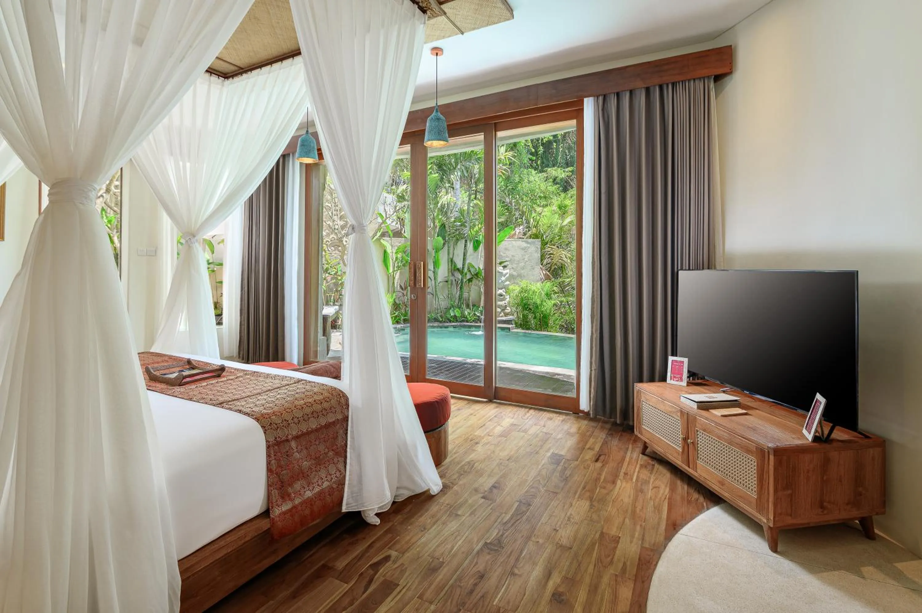 Bedroom, Bed in The Udaya Resorts and Spa