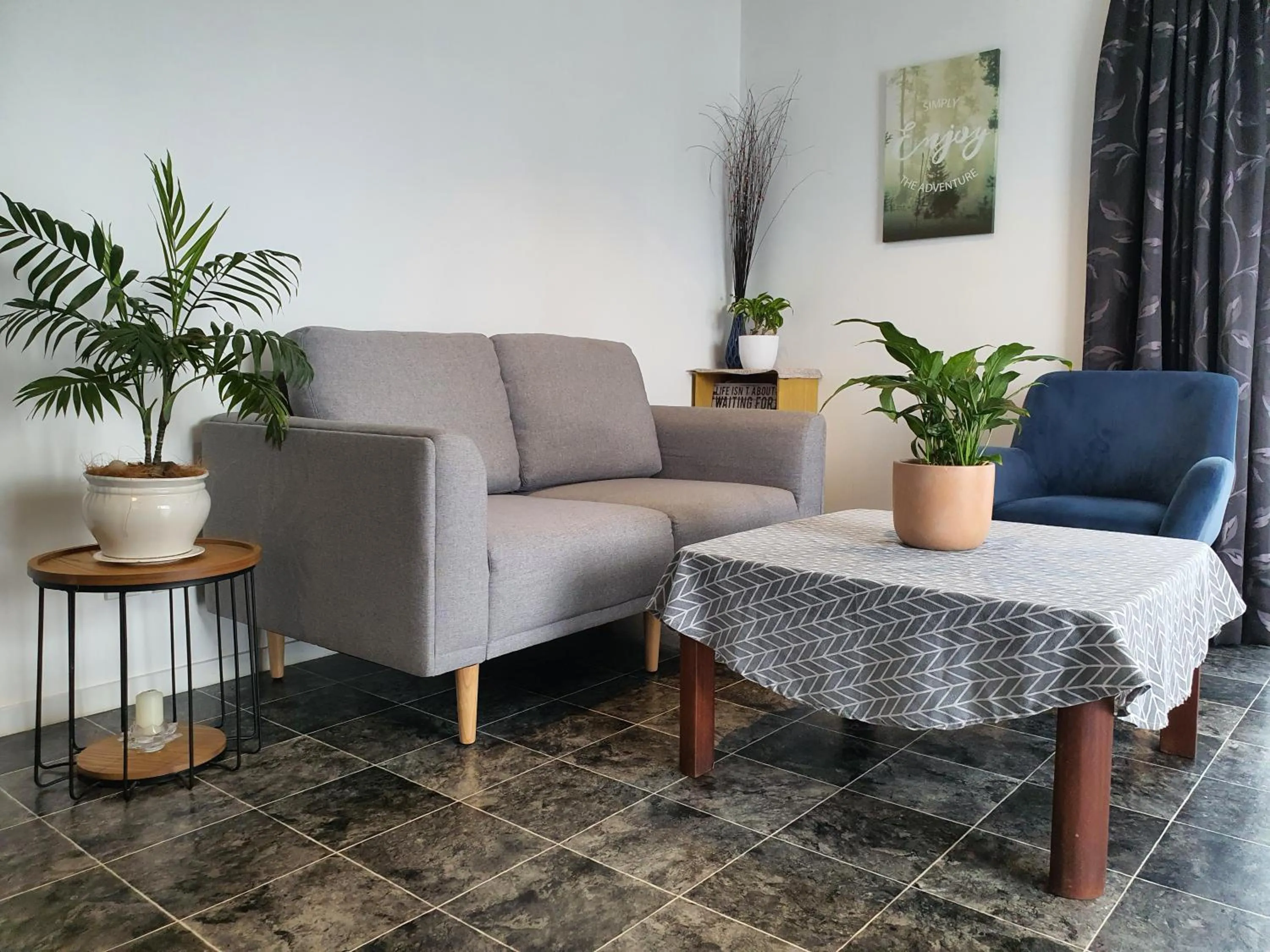 Seating area in Alice House