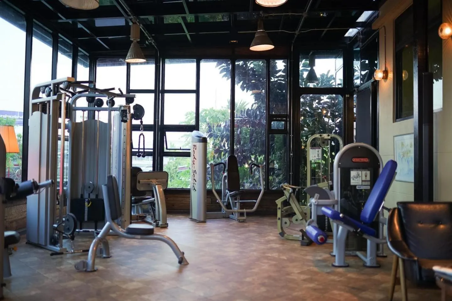 Fitness centre/facilities in Letana Hotel