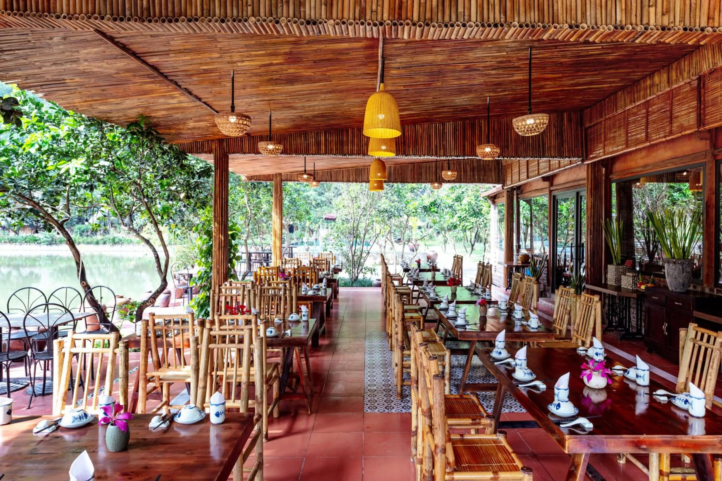 Restaurant/places to eat in An's Eco Garden Resort