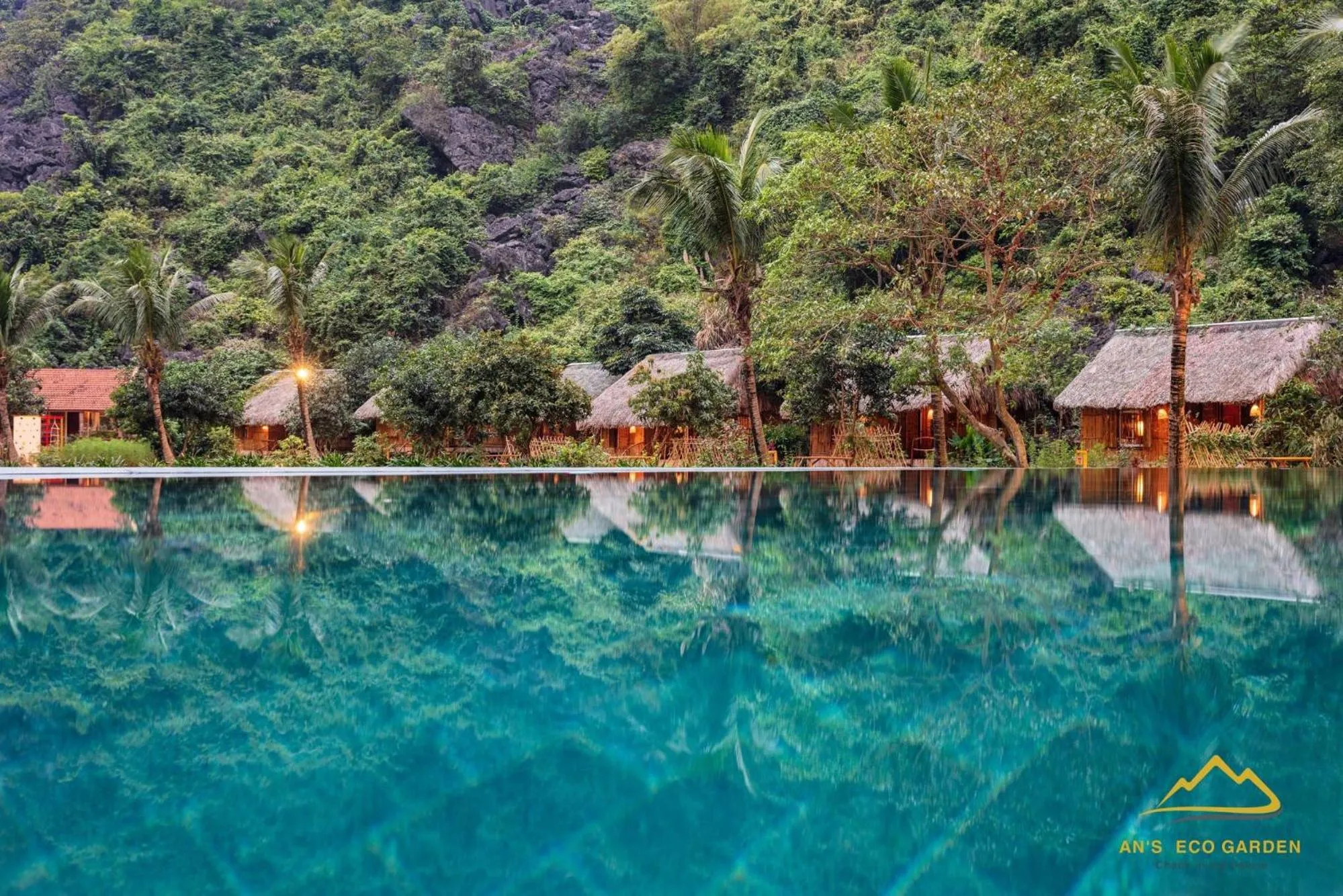 Natural landscape in An's Eco Garden Resort