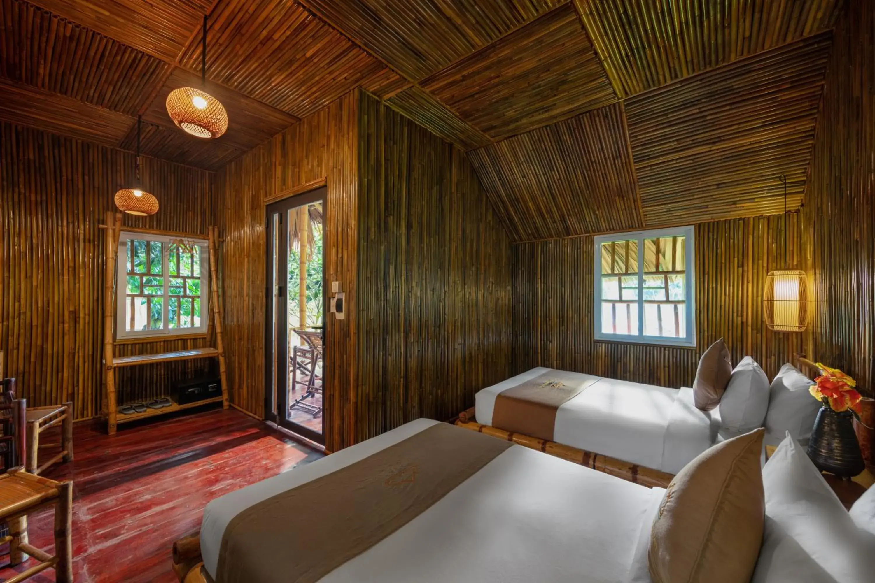 Studio Twin Lake View in An's Eco Garden Resort Studio Twin Lake View in An's Eco Garden Resort