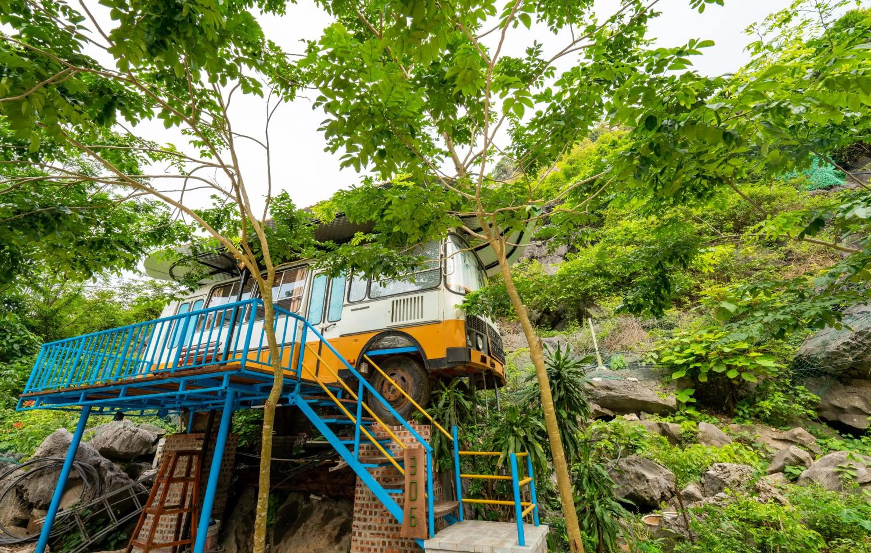 Natural landscape in An's Eco Garden Resort