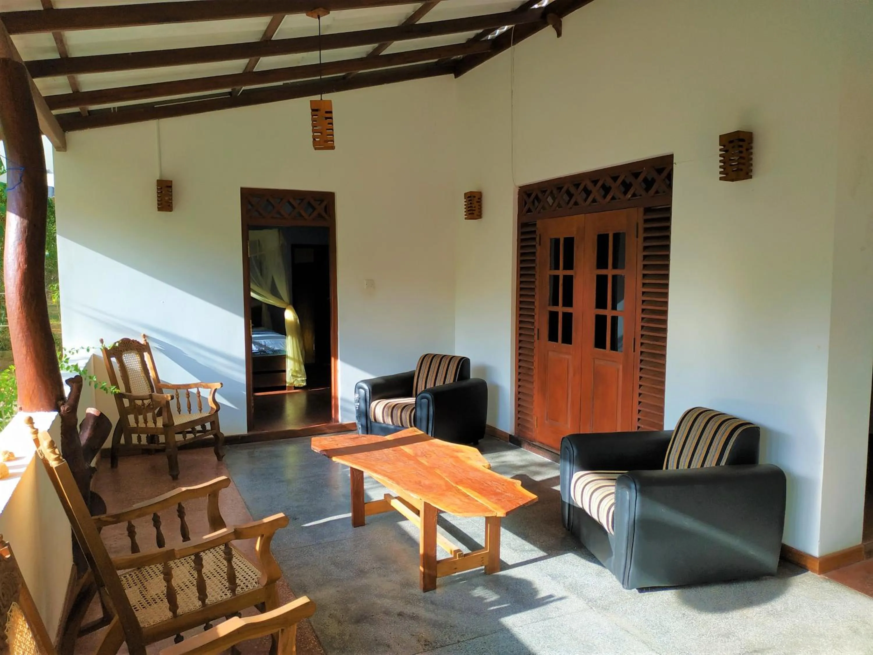 Seating area in Lavish Eco Jungle