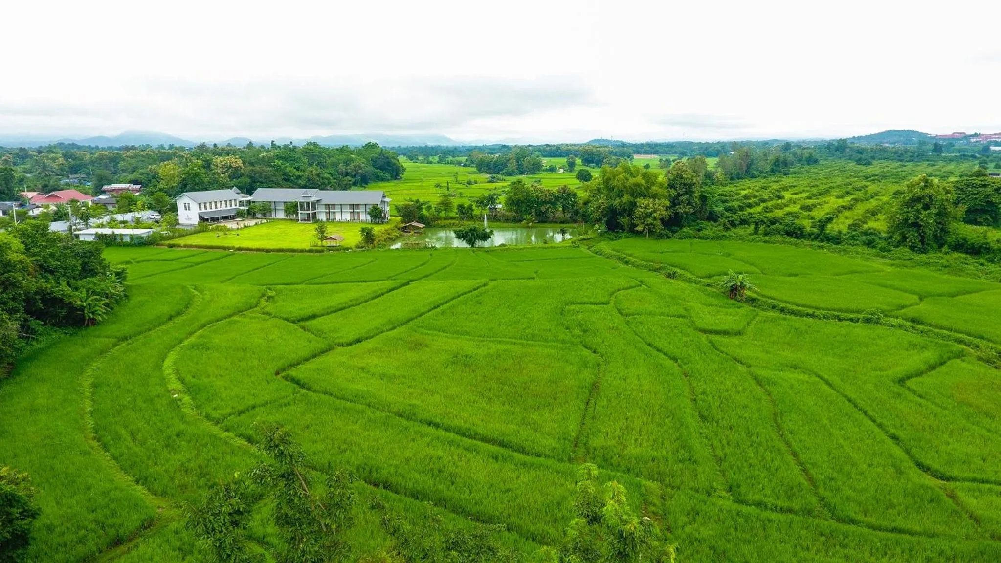 Bird's eye view in NanSripanna resort