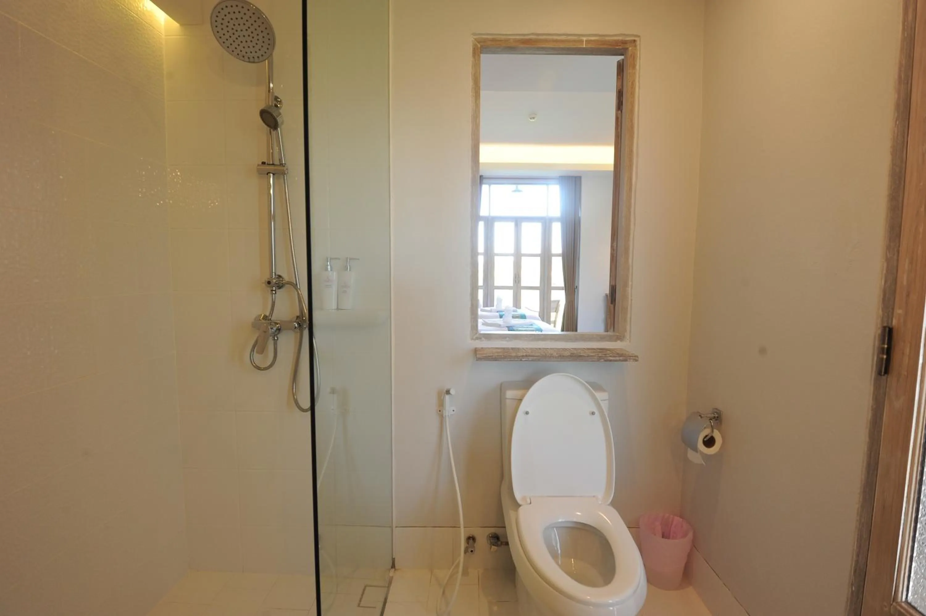 Shower in NanSripanna resort