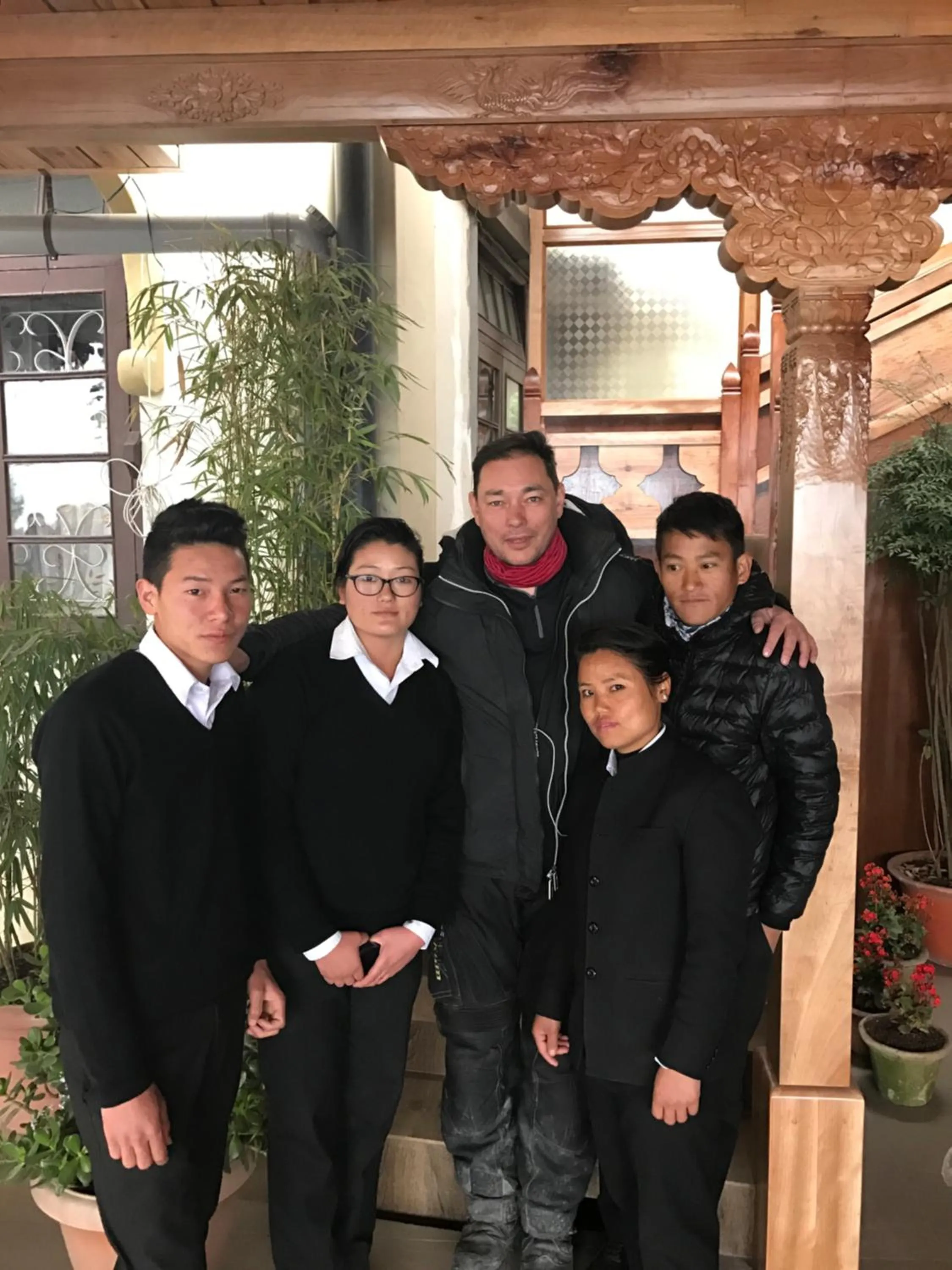 Staff in Netuk House a heritage boutique stay