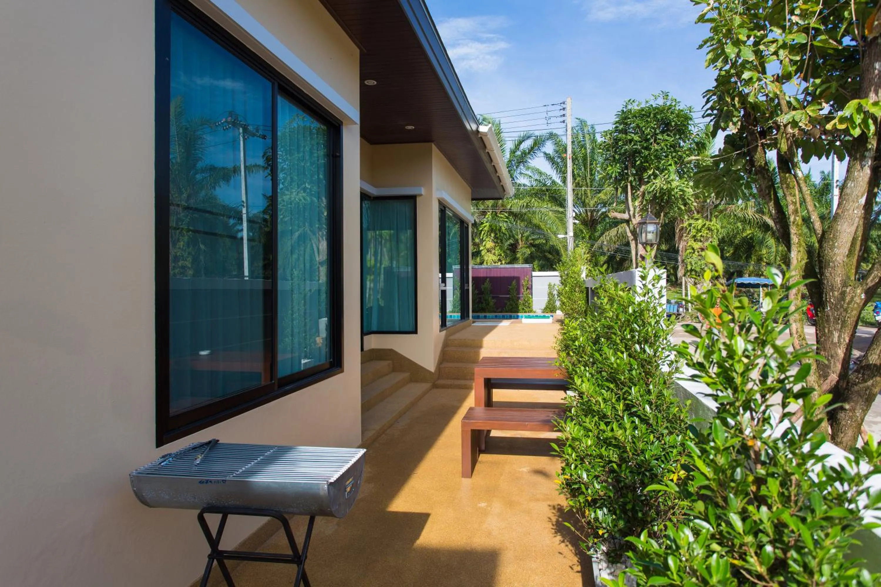 Patio in PB Pool Villa