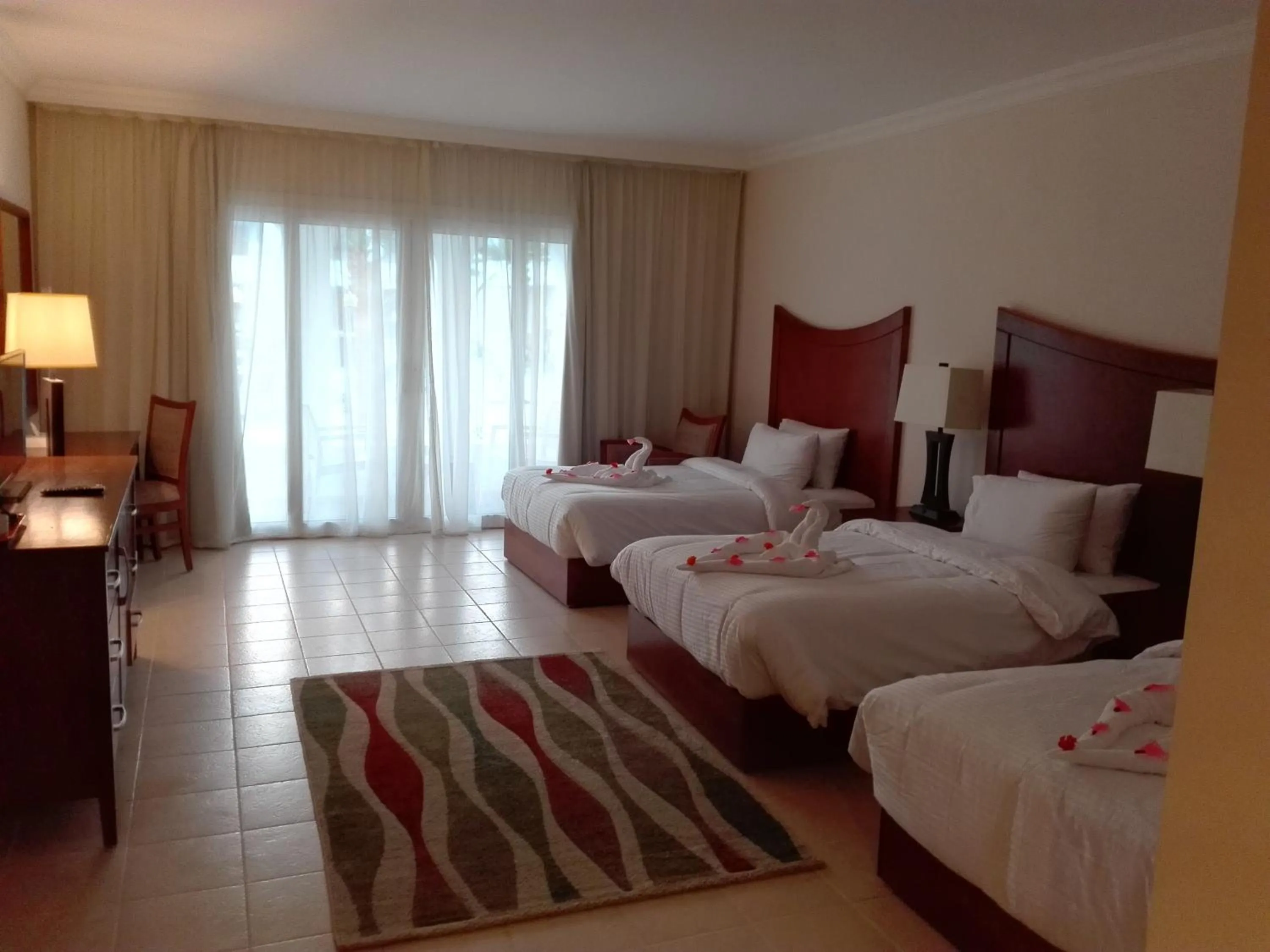 Bedroom, Bed in Old Vic Sharm Resort