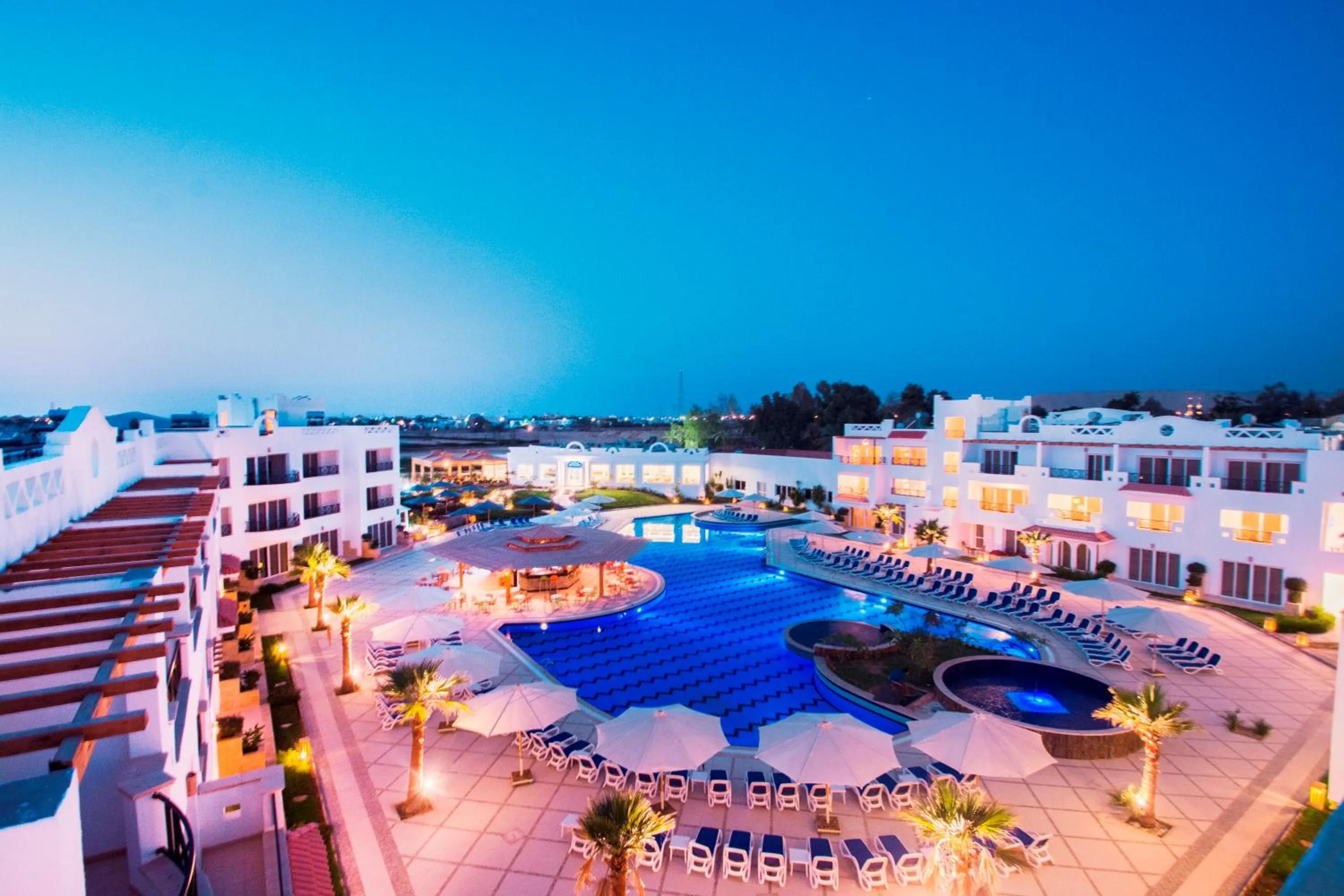 Property building in Old Vic Sharm Resort