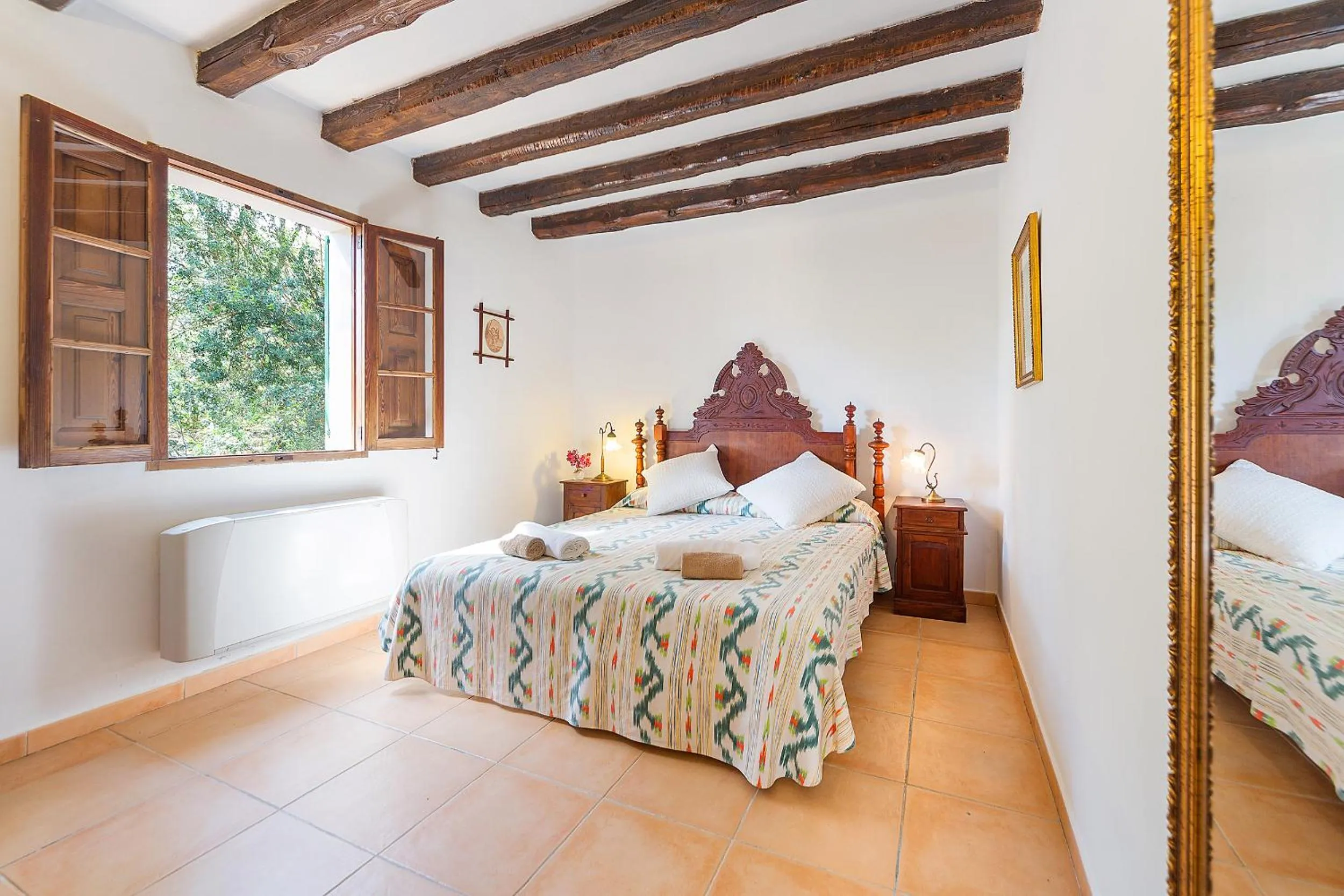 Bedroom, Bed in Agroturisme Ca'n Gaia