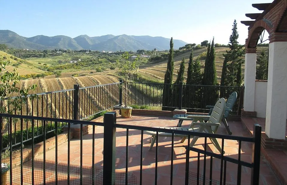 Balcony/Terrace in Bed & Breakfast Finca de los Sueños