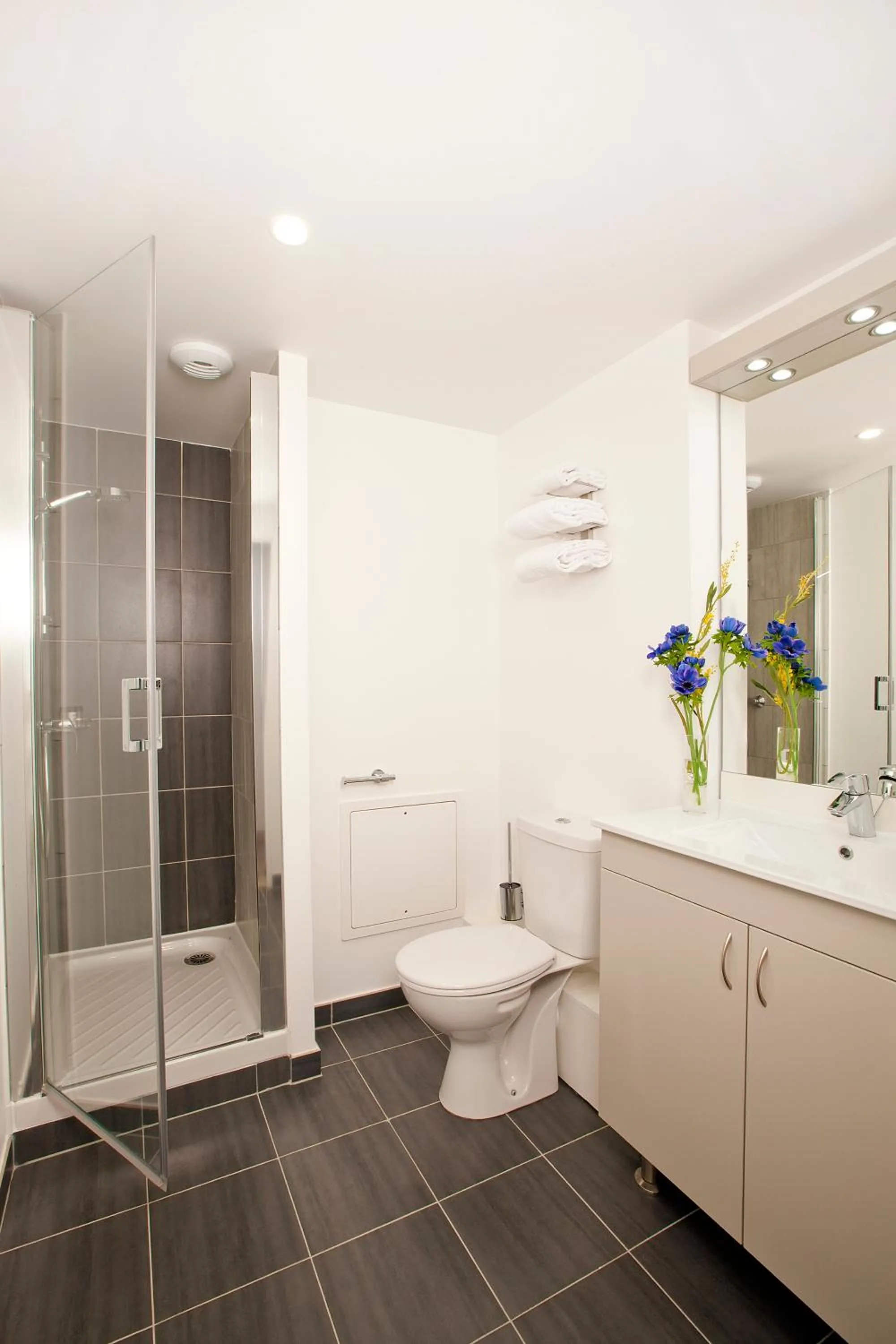 Shower in Residhome Paris Rosa Parks