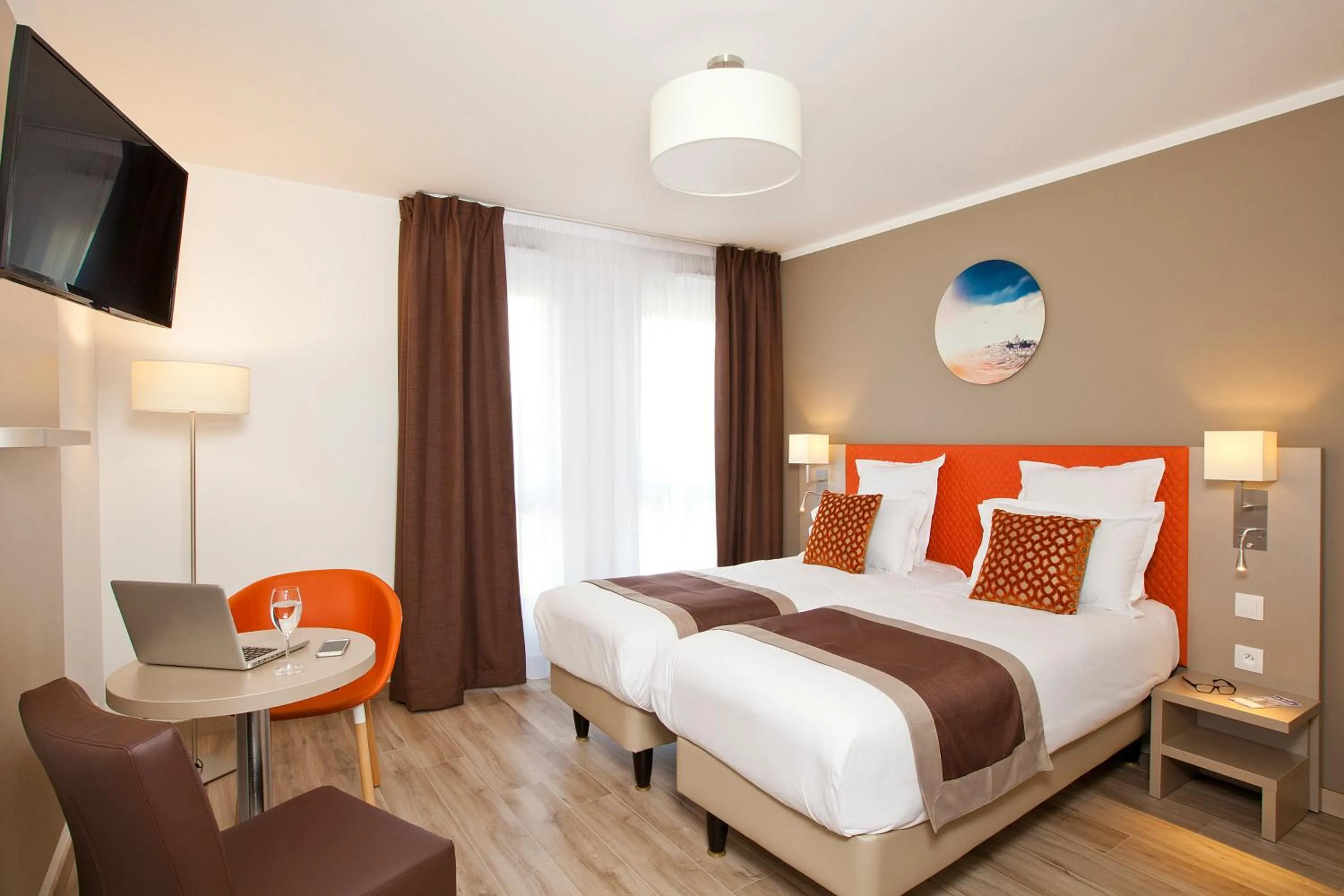 Bedroom, Bed in Residhome Paris Rosa Parks