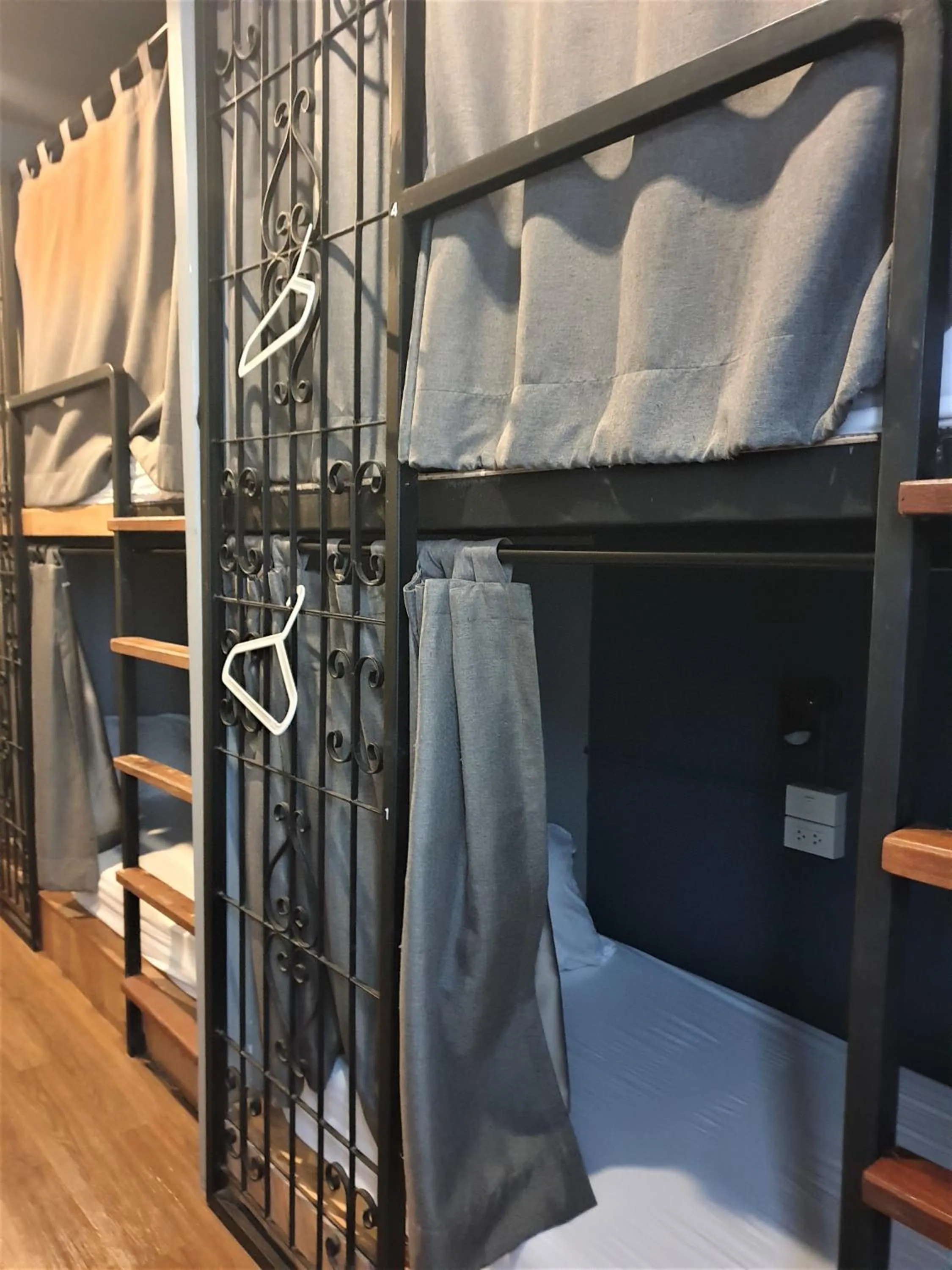 bunk bed, Bed in Silom Space Hostel