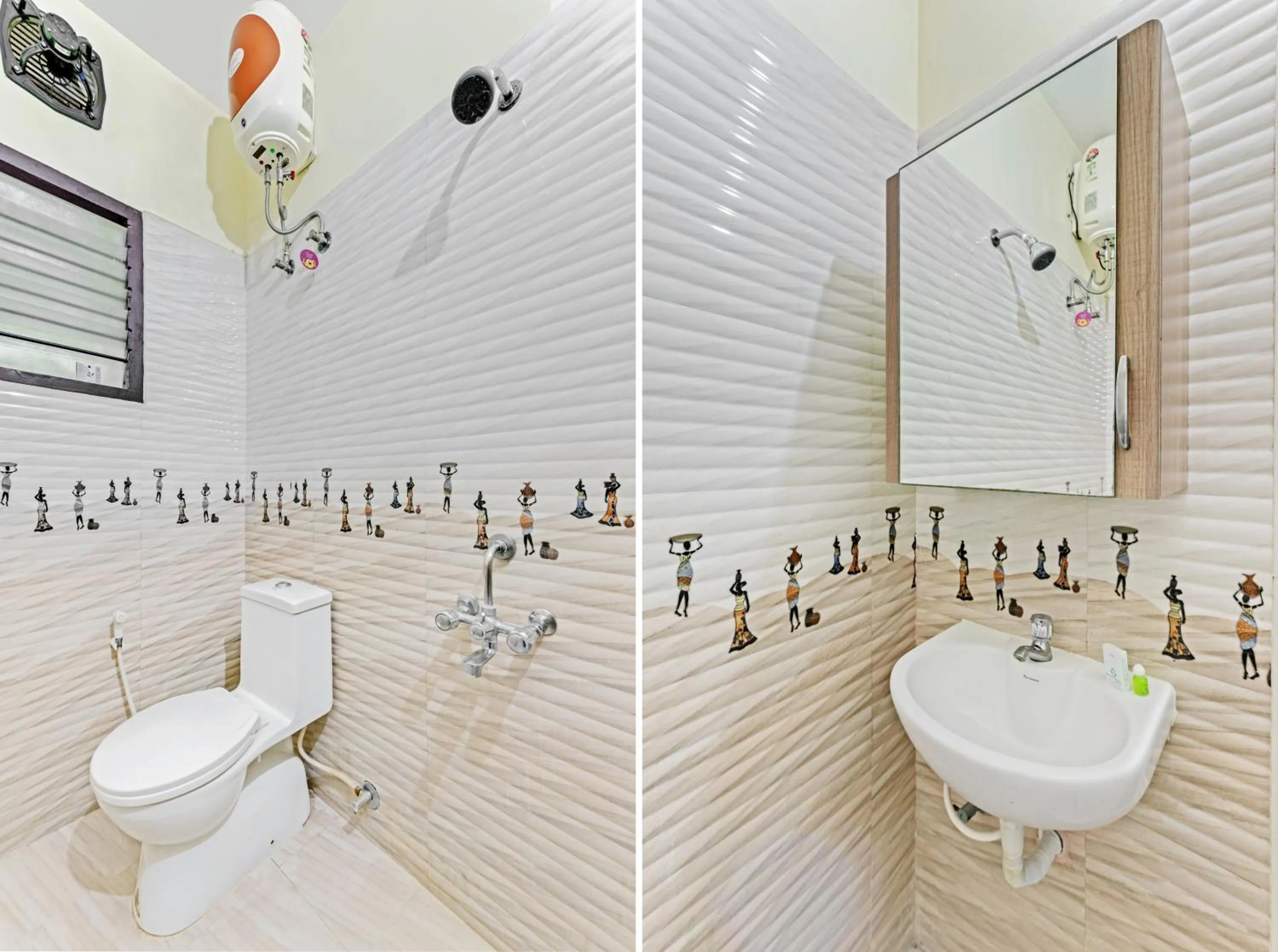 Shower in Sreedevi Residency